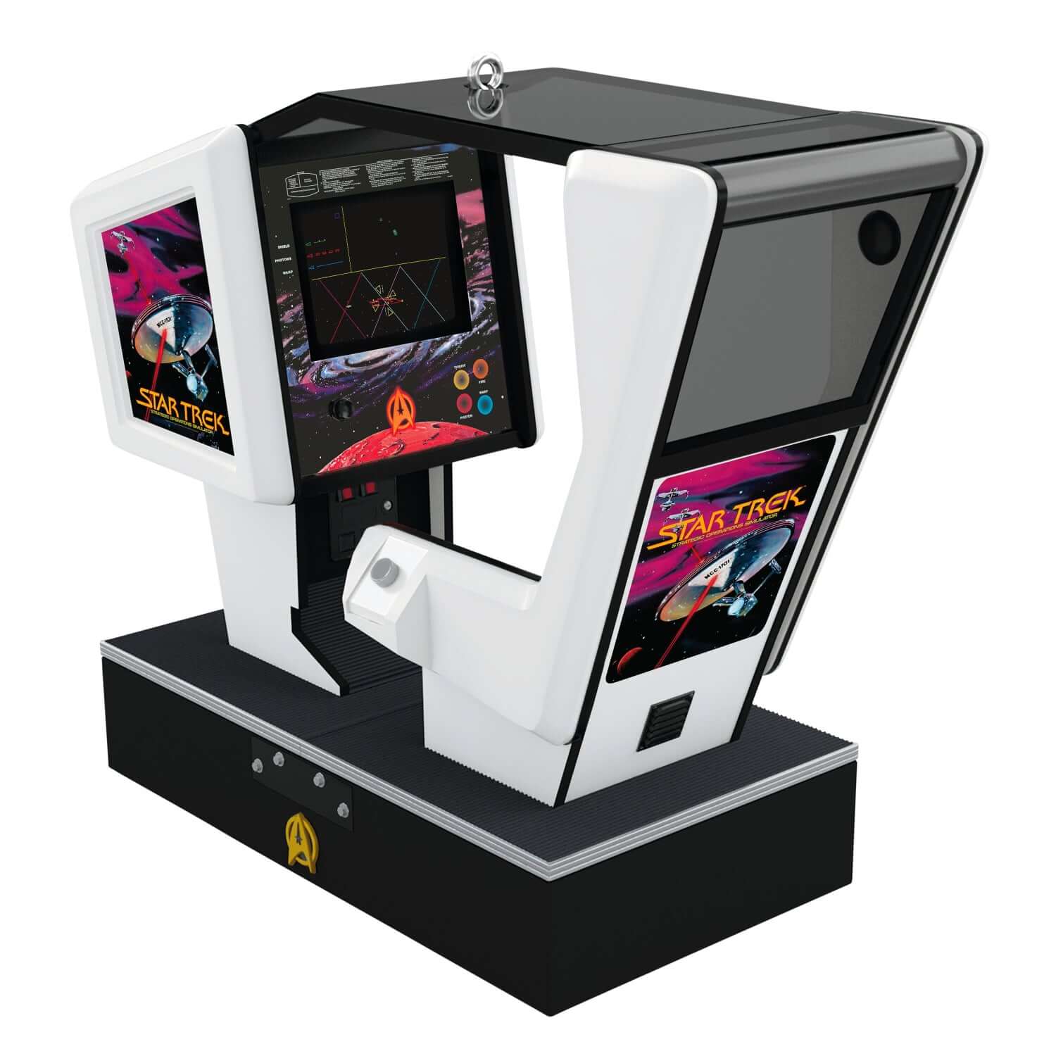 Star Trek™: Strategic Operations Simulator Arcade Game With Light and Sound — 2025 Hallmark Keepsake Christmas Ornament - Image 5
