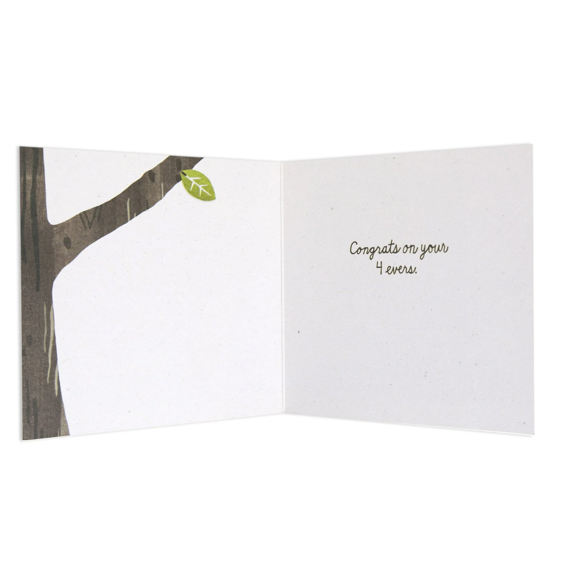 4 Ever Gorgeous Wedding Congratulations Card - Image 2