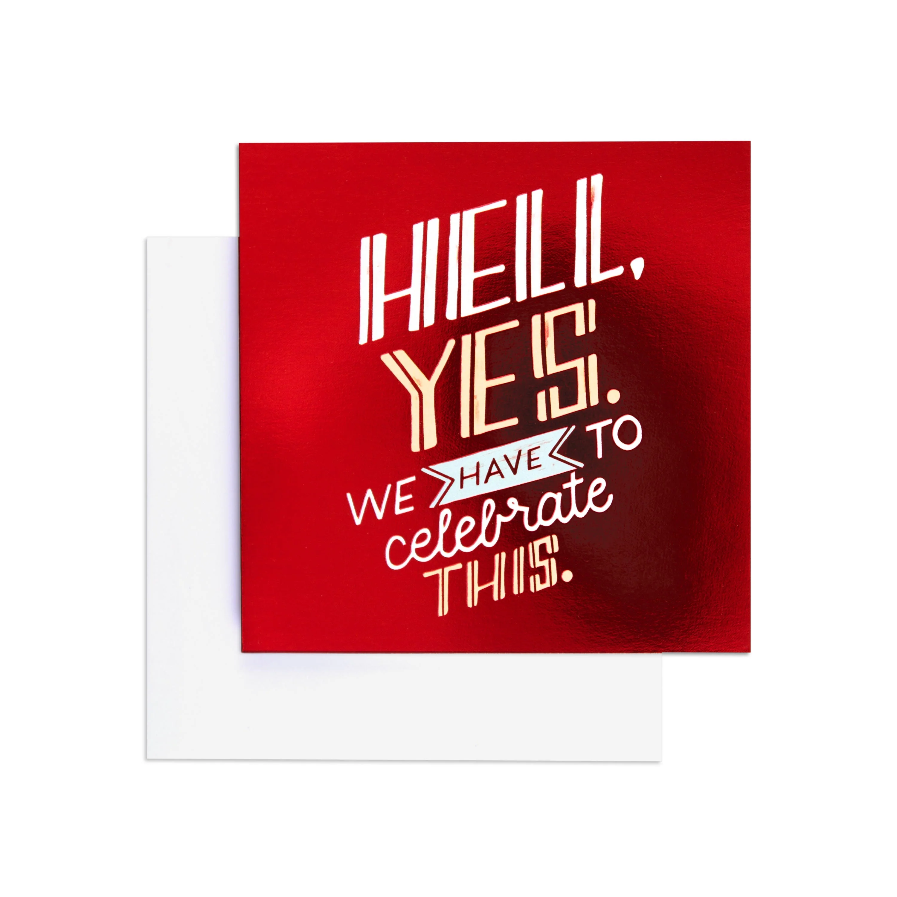 Hell Yes Bold Celebration Card - Image 3