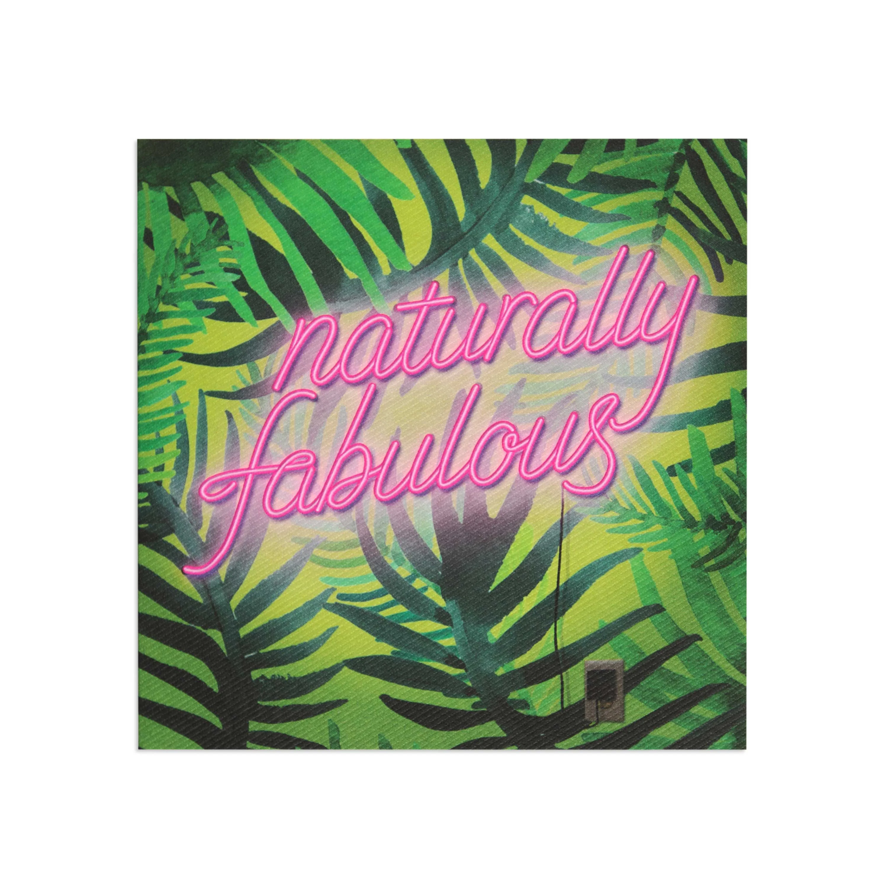 Fabulous Neon Fern Birthday Card - Image 2