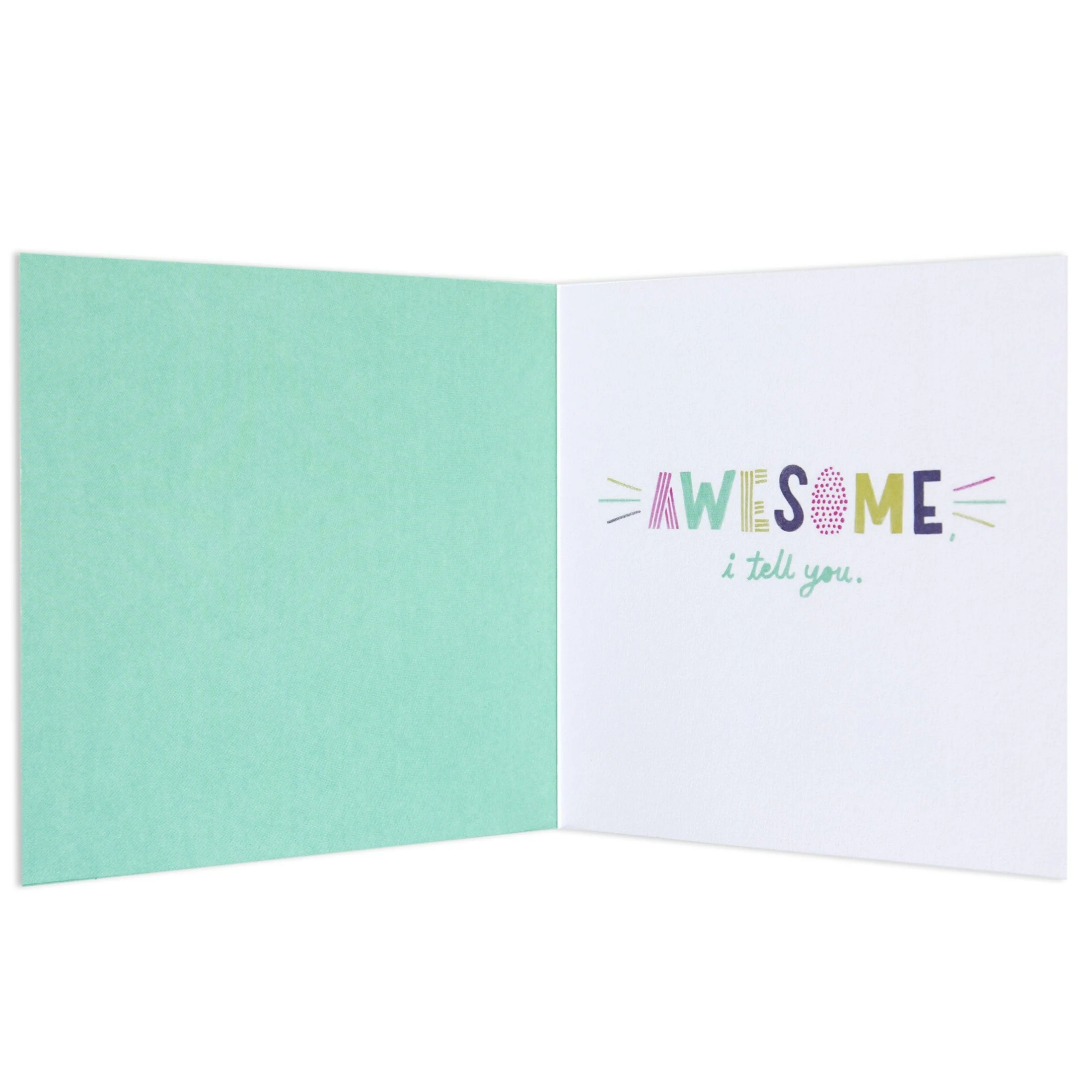 Today Is Going To Be Awesome Bright Celebration Card - Image 2