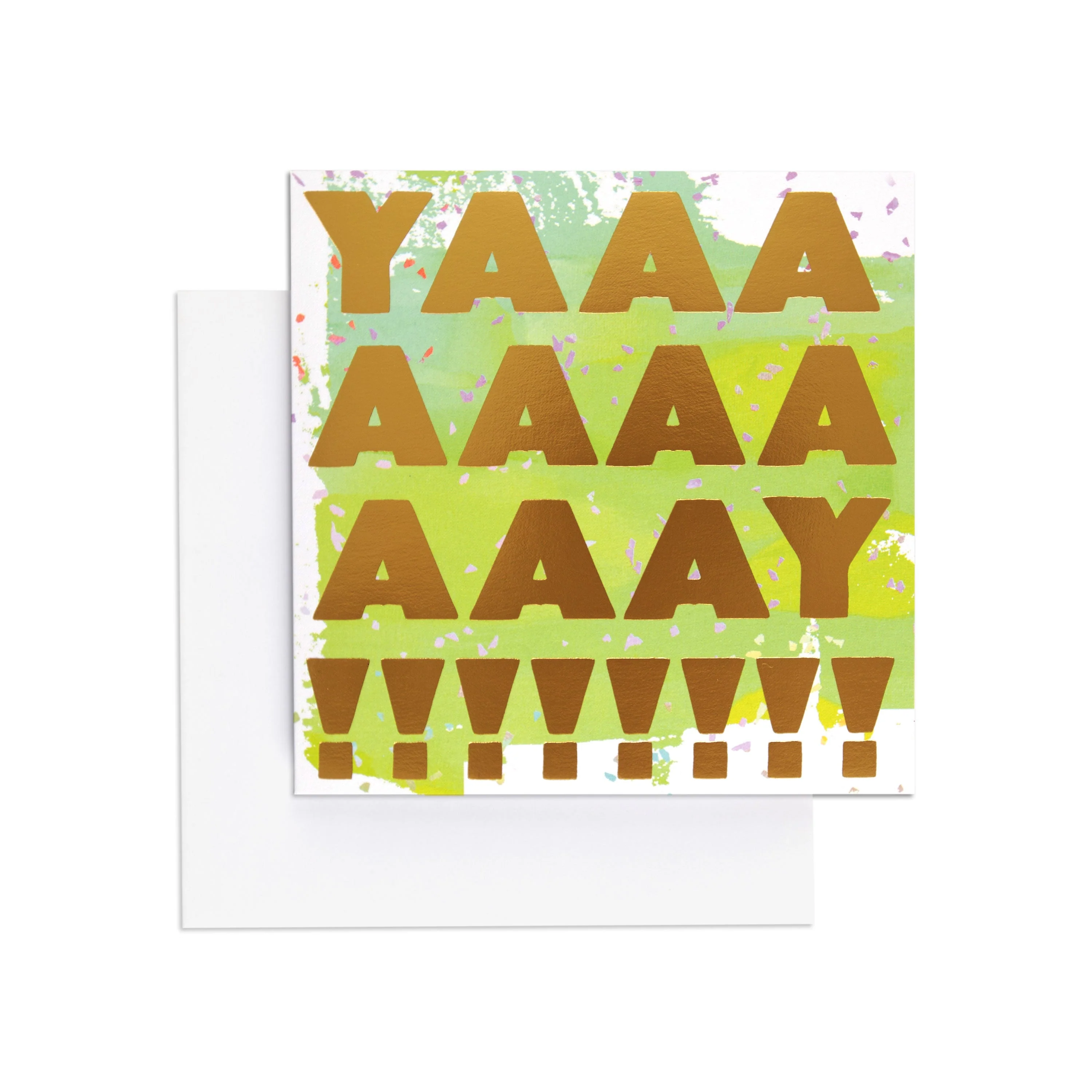 YAY! Colourful Celebration Card - Image 3