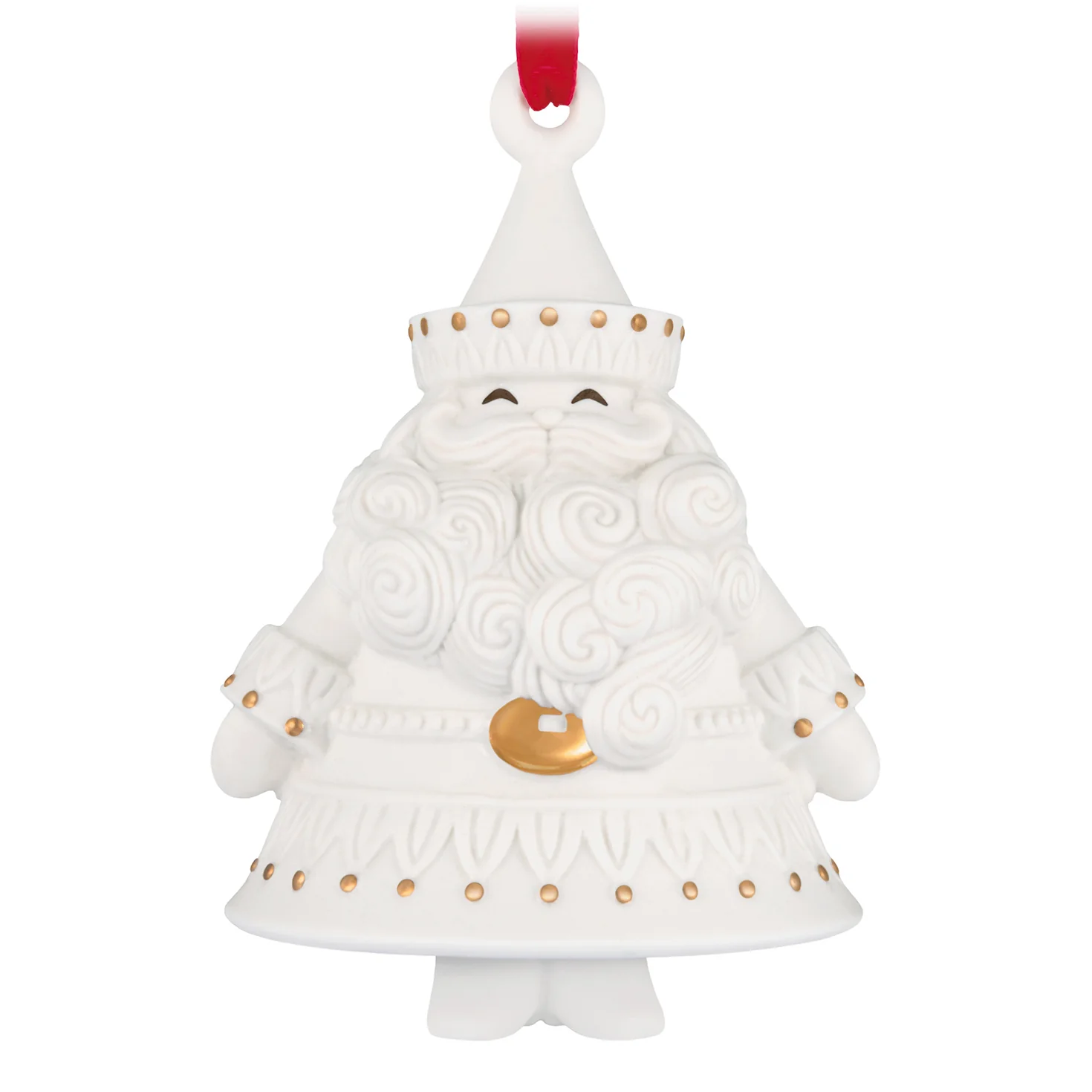 Stunning Santas, Porcelain, 1st in the Series — 2026 Hallmark Keepsake Christmas Ornament