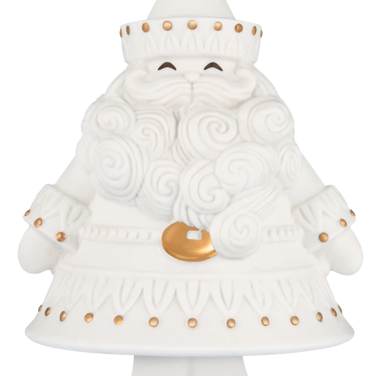 Stunning Santas, Porcelain, 1st in the Series — 2026 Hallmark Keepsake Christmas Ornament - Image 4
