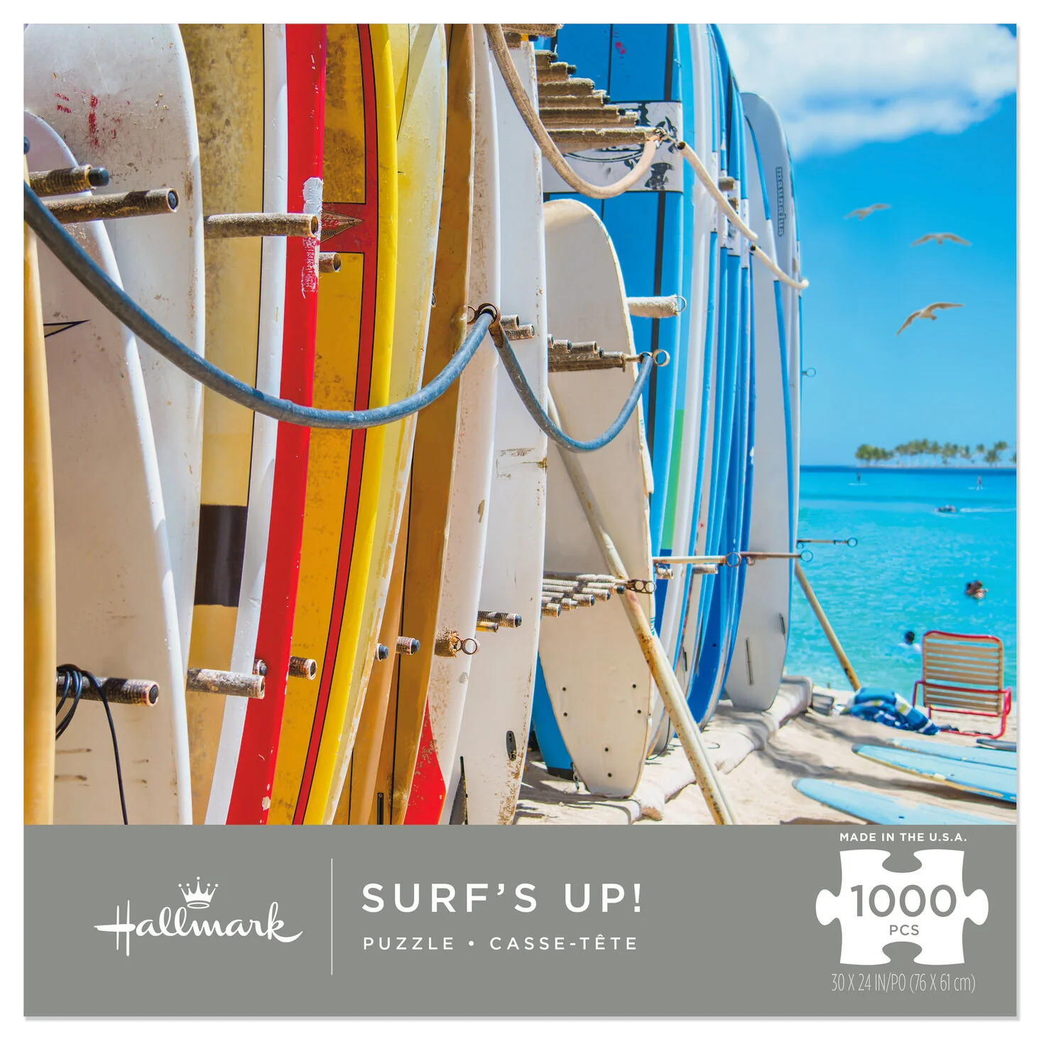 Surf's Up! 1,000-Piece Puzzle - Image 2