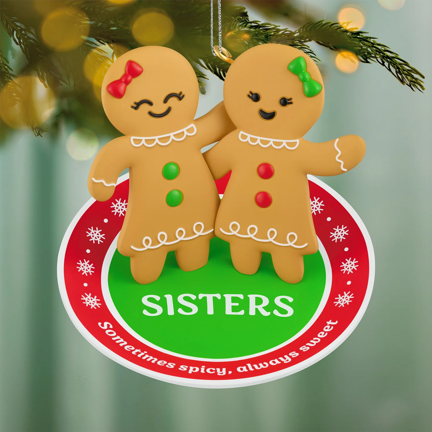Sweet and Spicy Sisters — 2026 Hallmark Keepsake Christmas Ornament - Image 2