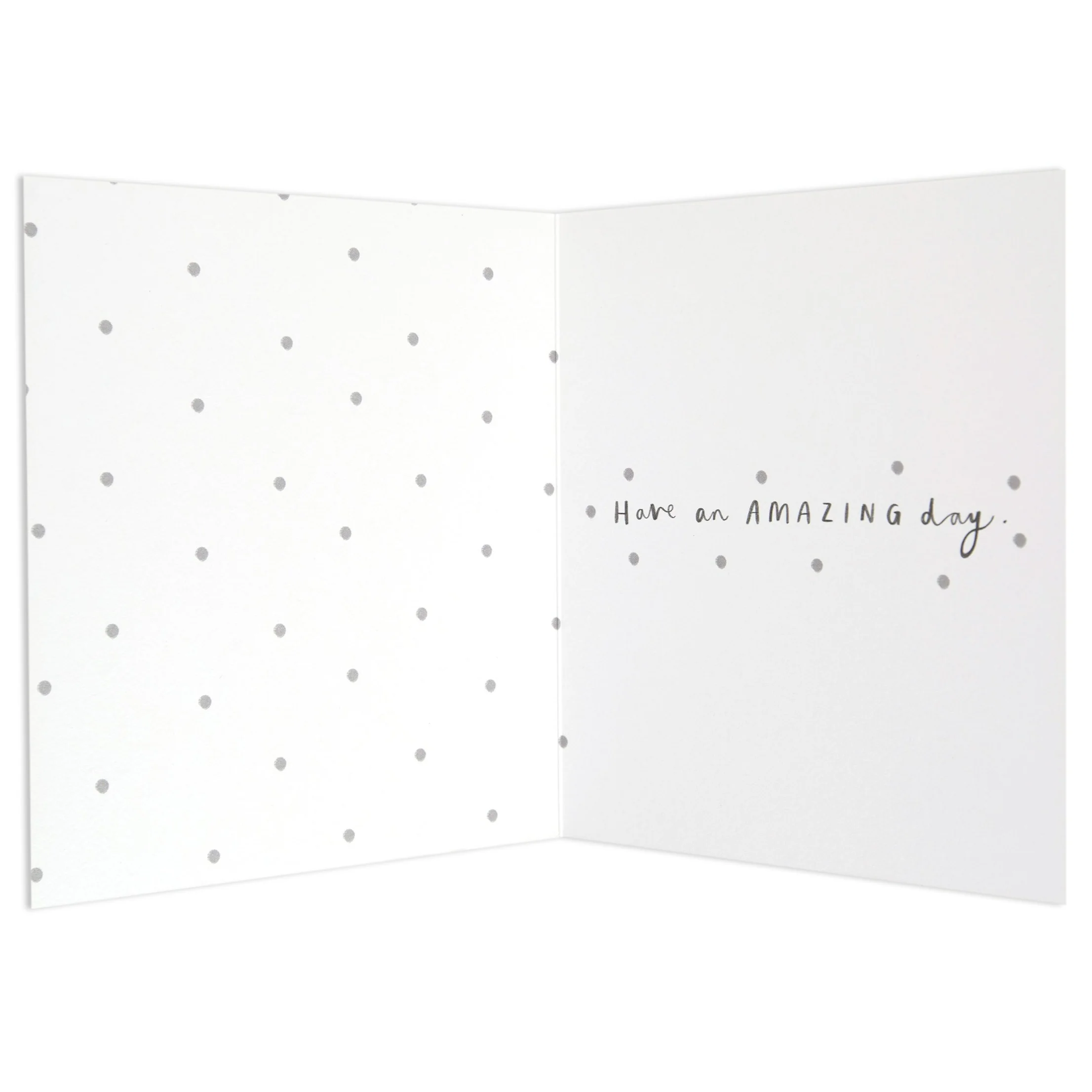 Sweet Polka Dot Flamingo Birthday Card - Image 2