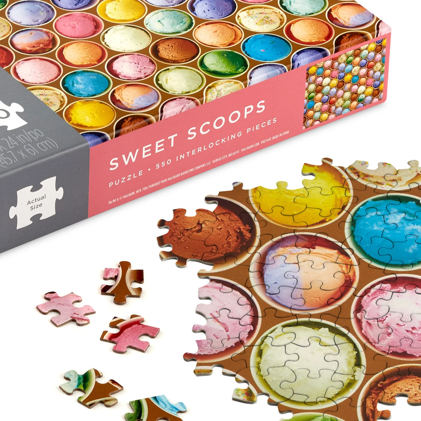 Hallmark "Sweet Scoops" 550-piece puzzle - Image 5