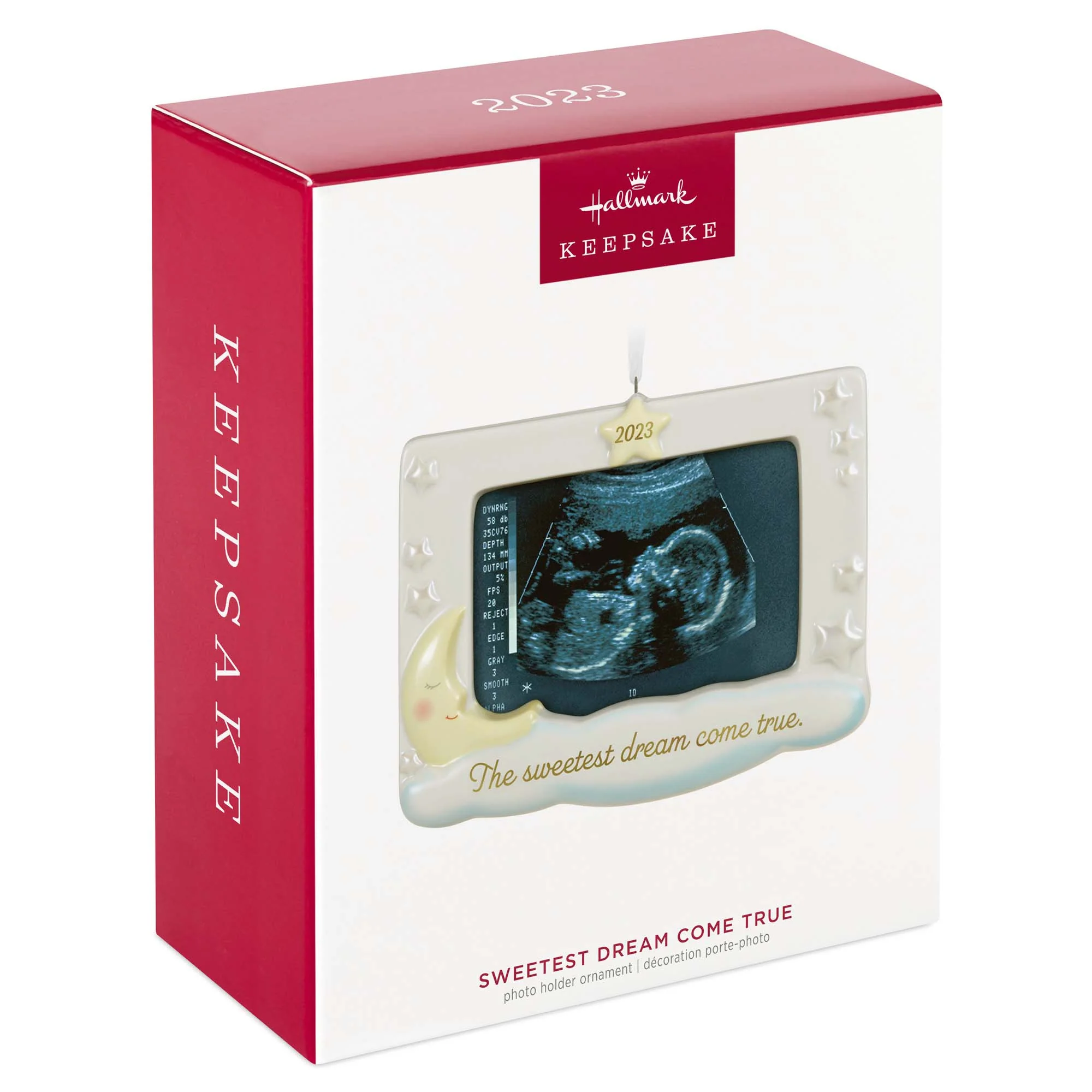 Sweetest Dream Come True Photo Frame (Porcelain) — Hallmark Keepsake Christmas Ornament - Image 4
