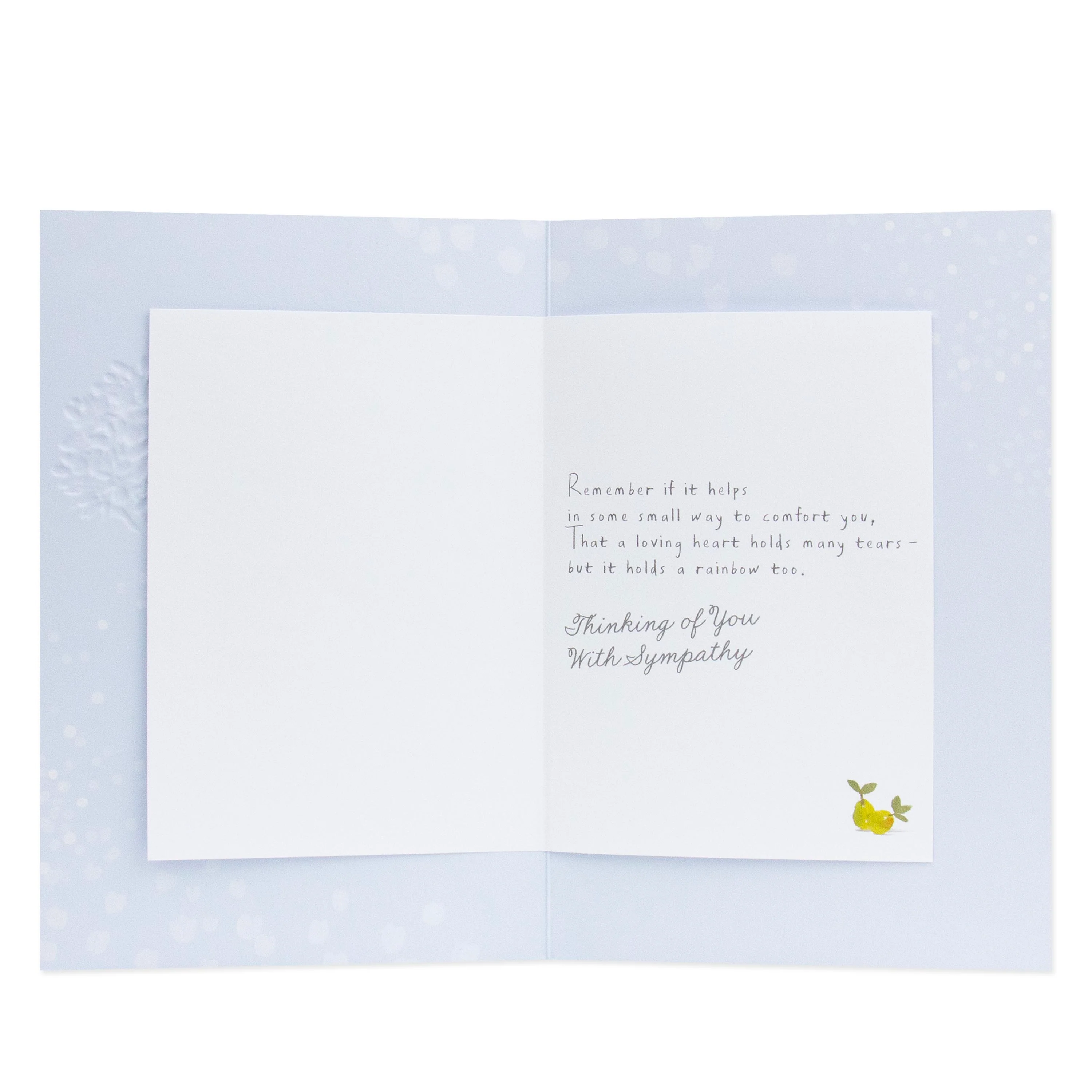 Hallmark Sympathy Card - So sorry for your loss - Image 2