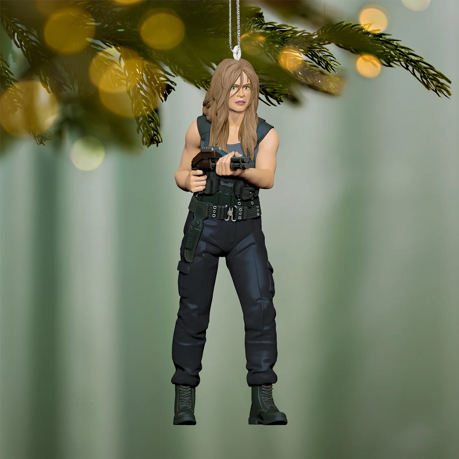 Terminator 2: Judgment Day™ Sarah Connor — 2026 Hallmark Keepsake Christmas Ornament - Image 2