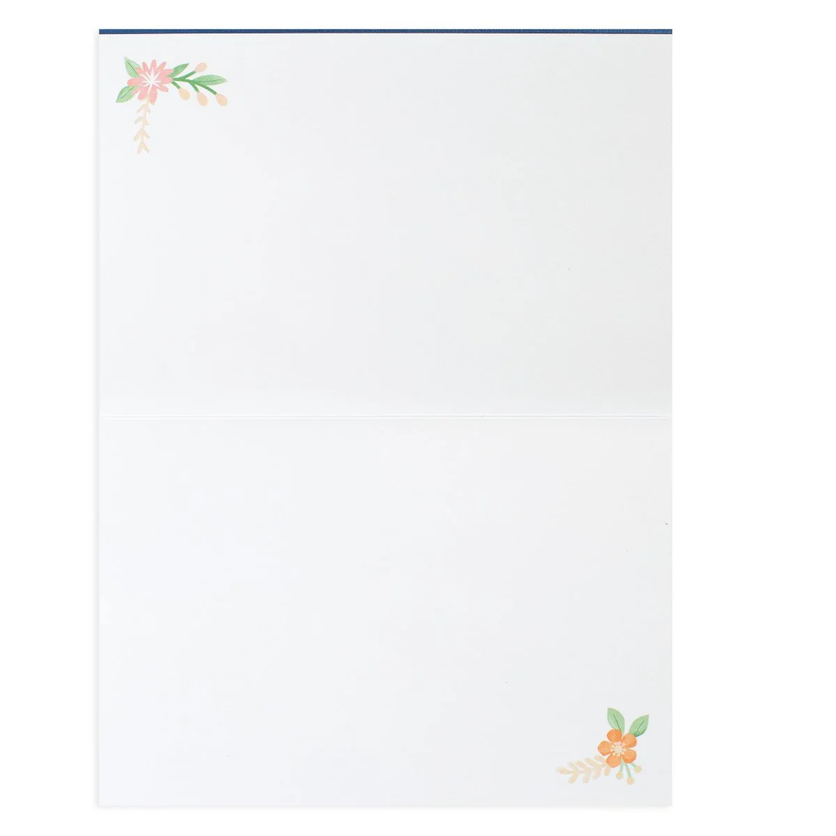 Hallmark Signature Thank You Card - Colourful Florals - Image 2