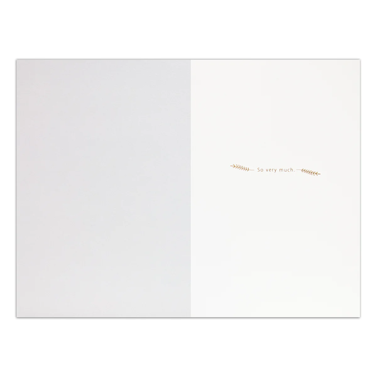 Hallmark Signature Thank You Card - So Very Much - Image 2