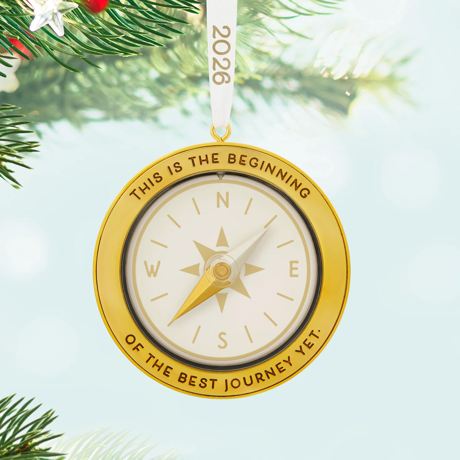 The Best Journey 2026, Metal — 2026 Hallmark Keepsake Christmas Ornament - Image 2