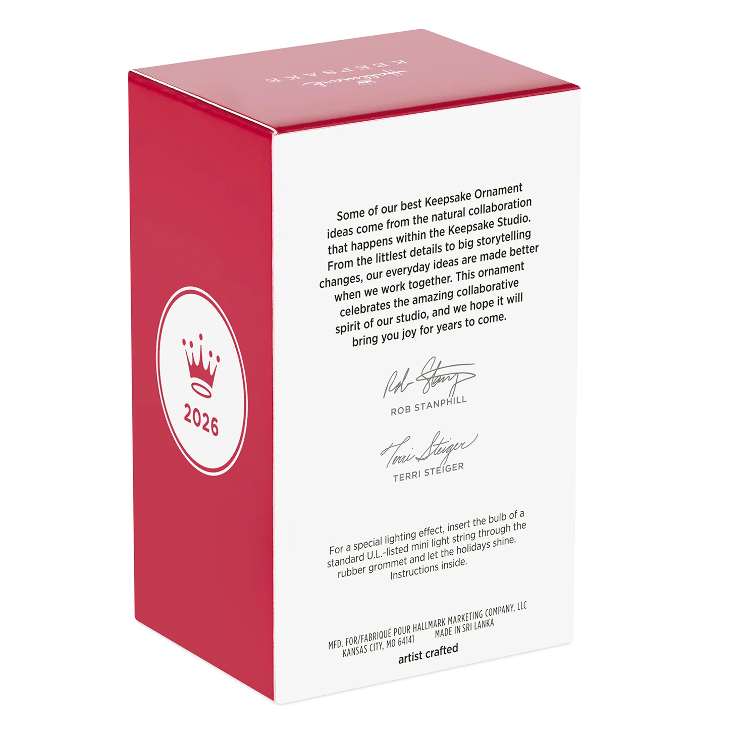 The Light of the World — 2026 Hallmark Keepsake Christmas Ornament - Image 8