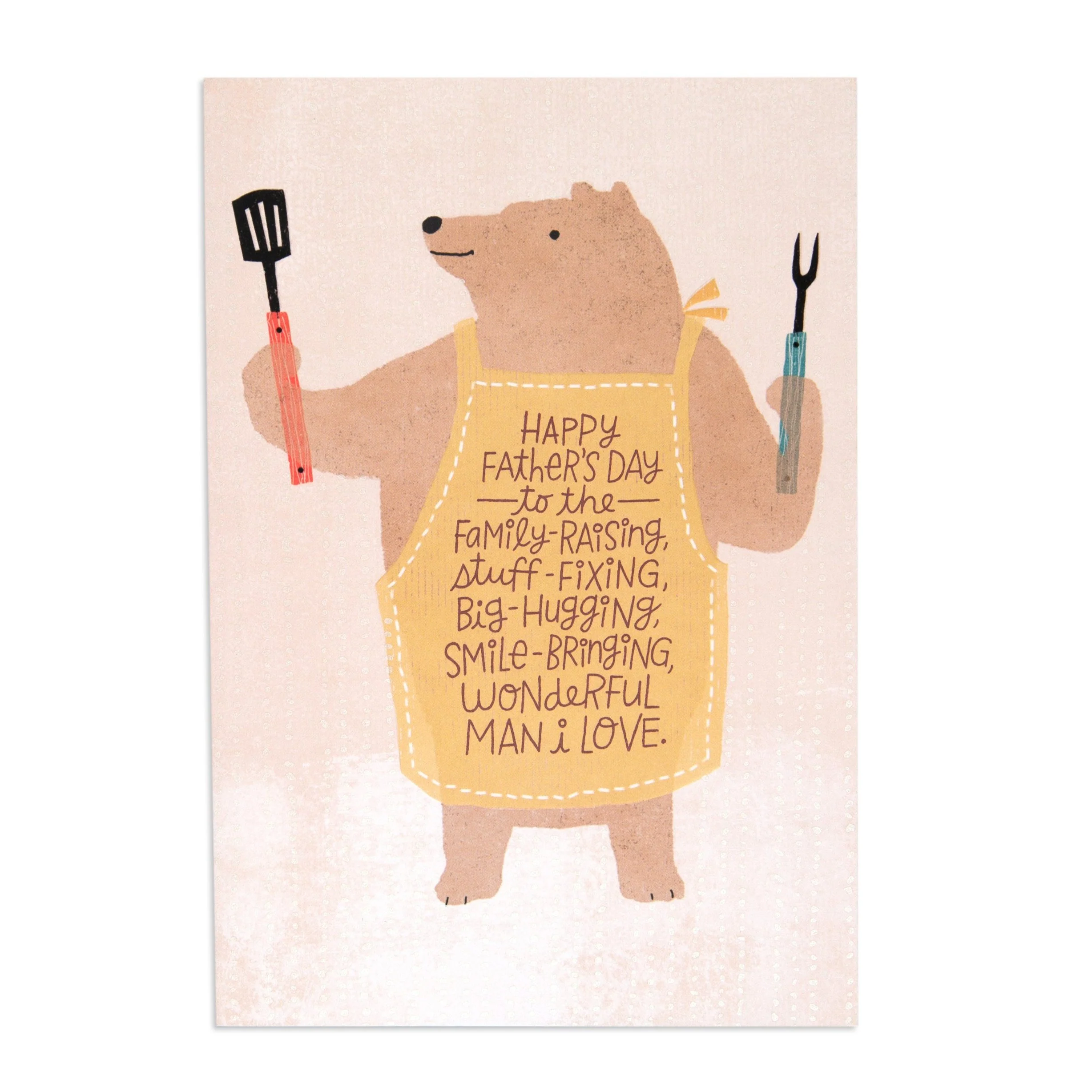 Hallmark Father's Day Card - "The Man Who Does It All" For Partner
