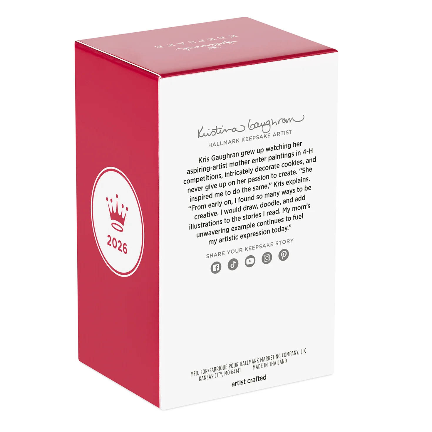 The Perfect Tree — 2026 Hallmark Keepsake Christmas Ornament - Image 8