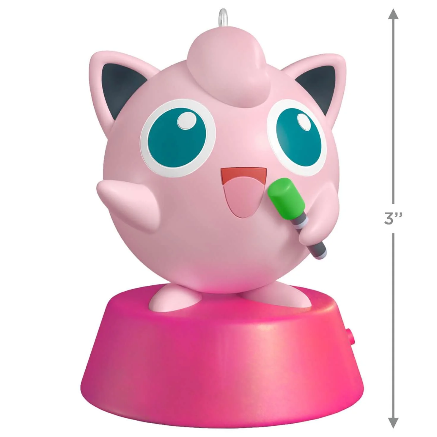 Pokémon, Singing Jigglypuff with Sound — 2025 Hallmark Keepsake Christmas Ornament - Image 6