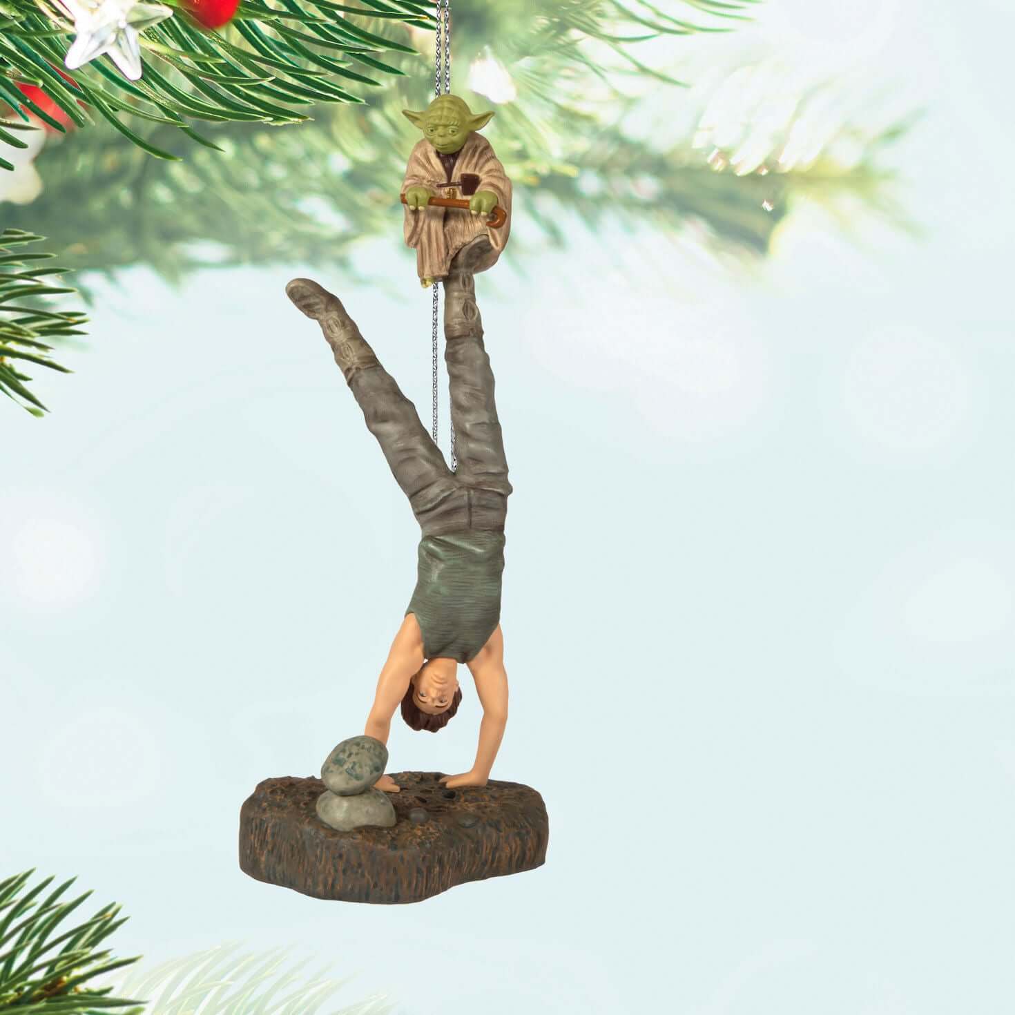 Star Wars™: The Empire Strikes Back™ There Is No Try Ornament With Sound — 2025 Hallmark Keepsake Christmas Ornament - Image 2