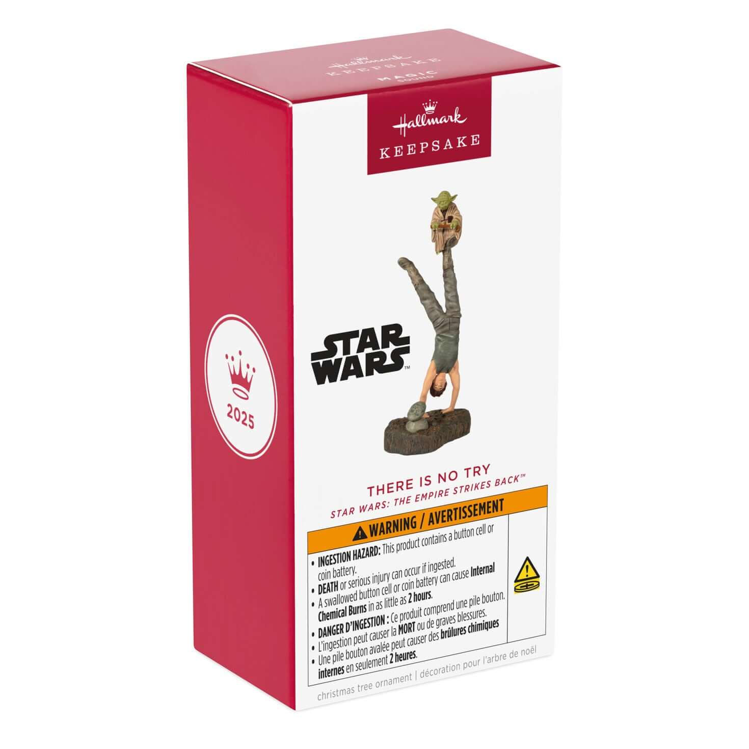 Star Wars™: The Empire Strikes Back™ There Is No Try Ornament With Sound — 2025 Hallmark Keepsake Christmas Ornament - Image 7