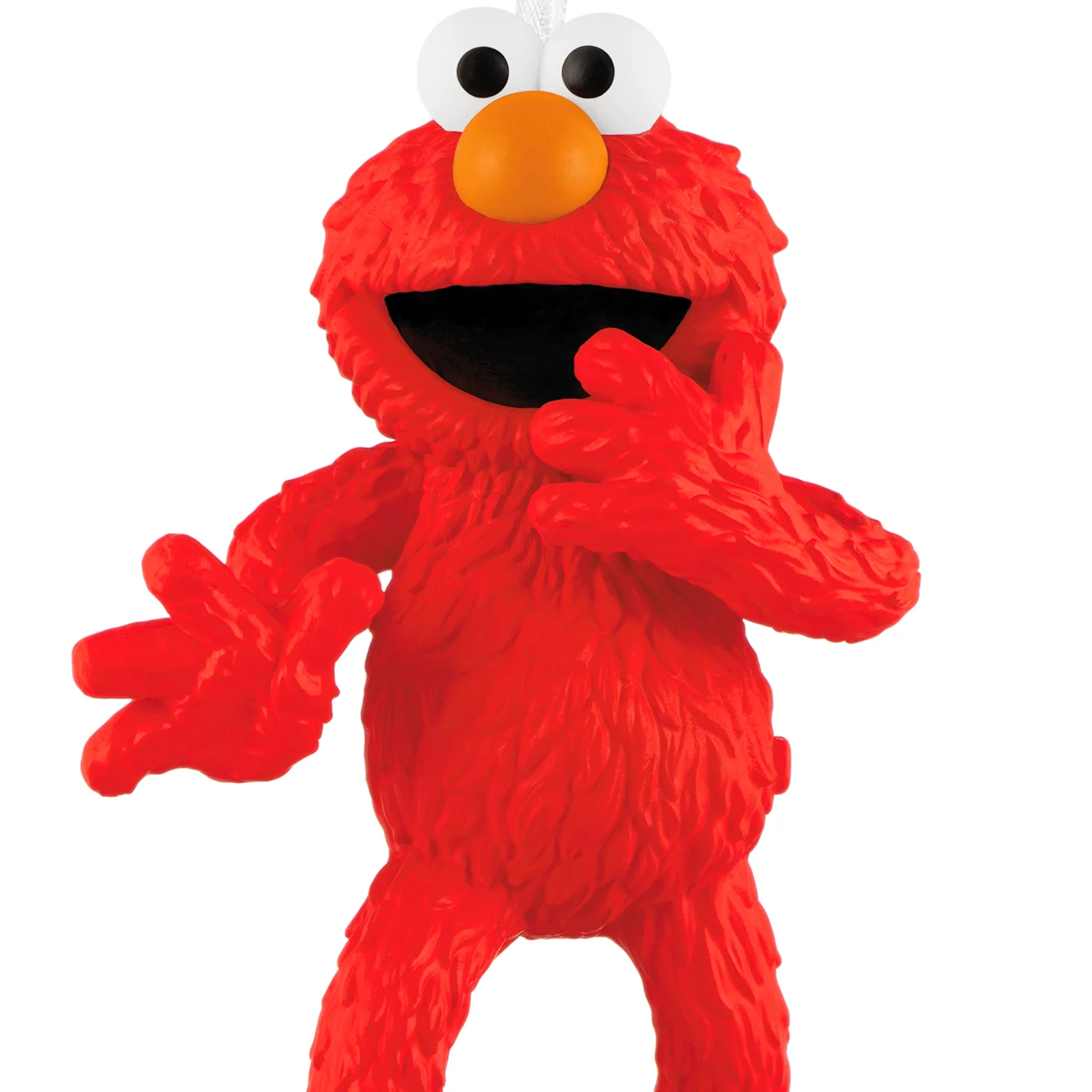 Sesame Street® 30th Anniversary Tickle Me Elmo With Motion-Activated Sound — 2026 Hallmark Keepsake Christmas Ornament - Image 4