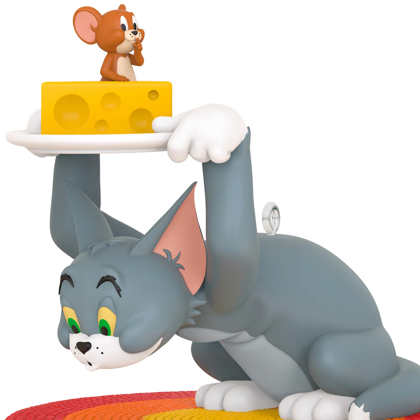 Tom and Jerry™ Hide and Seek — 2026 Hallmark Keepsake Christmas Ornament - Image 3