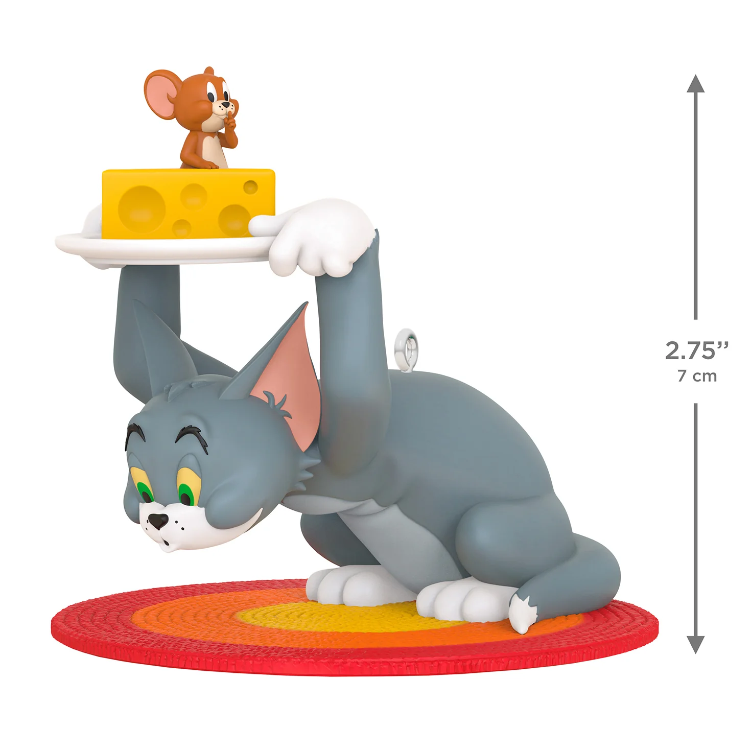 Tom and Jerry™ Hide and Seek — 2026 Hallmark Keepsake Christmas Ornament - Image 4