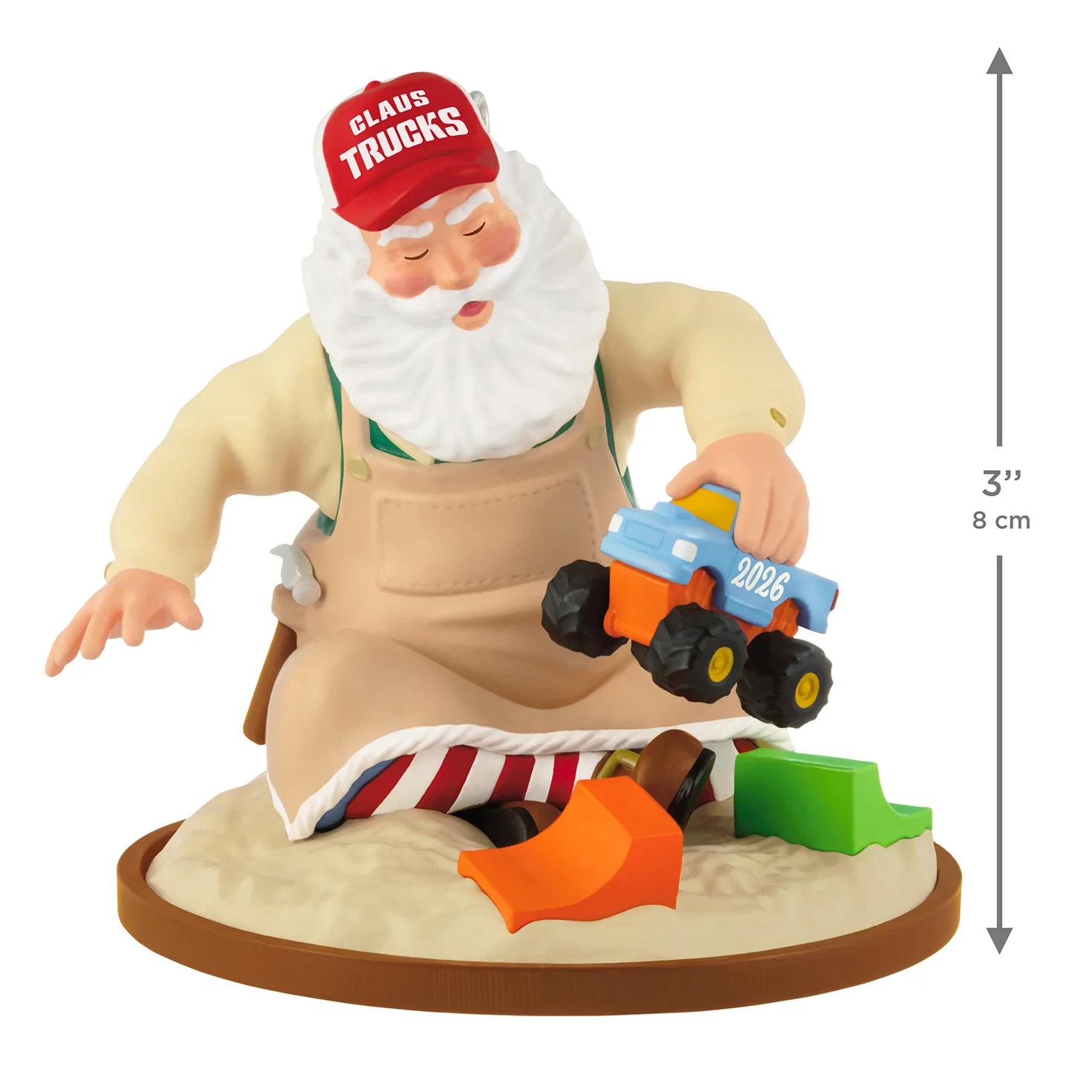 Toymaker Santa, 27th in the Series — 2026 Hallmark Keepsake Christmas Ornament - Image 6