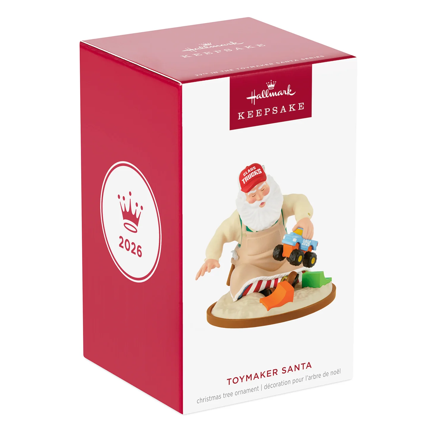 Toymaker Santa, 27th in the Series — 2026 Hallmark Keepsake Christmas Ornament - Image 7