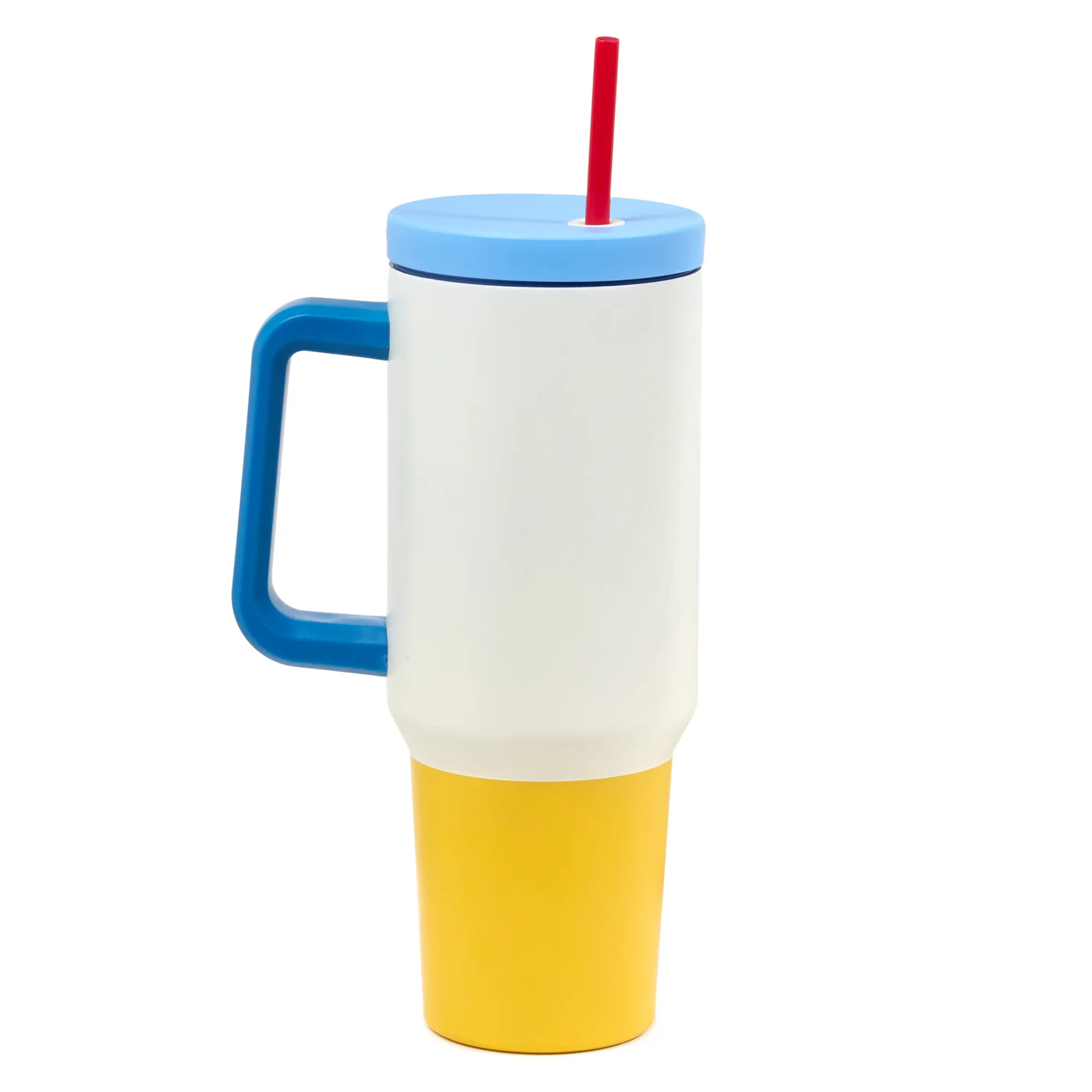 Friends "Happiness Is" Insulated Travel Cup With Handle, 42 oz. - Image 3
