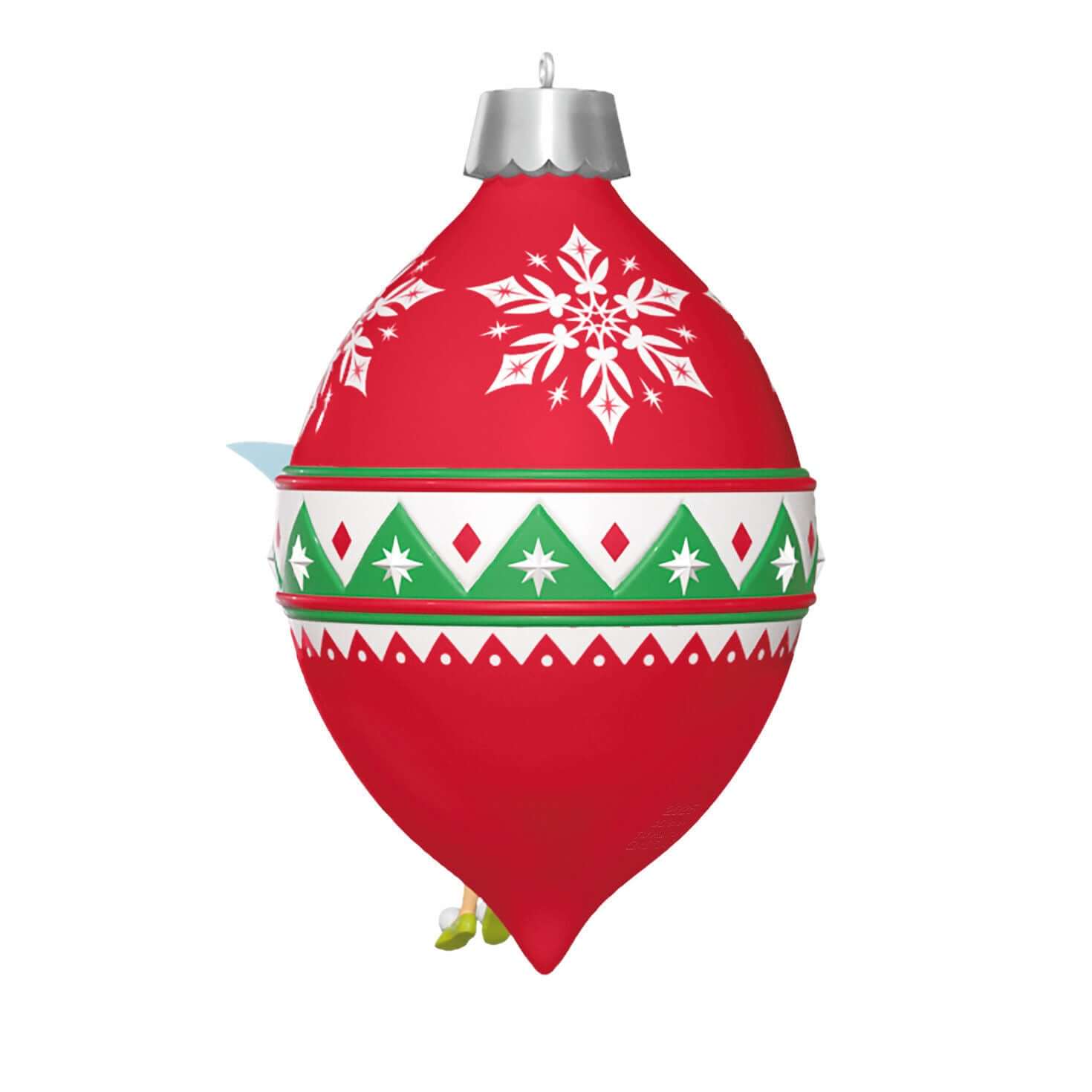 Disney Tinker Bell Trimming the Tree With Tink & Light — 2025 Hallmark Keepsake Christmas Ornament - Image 5