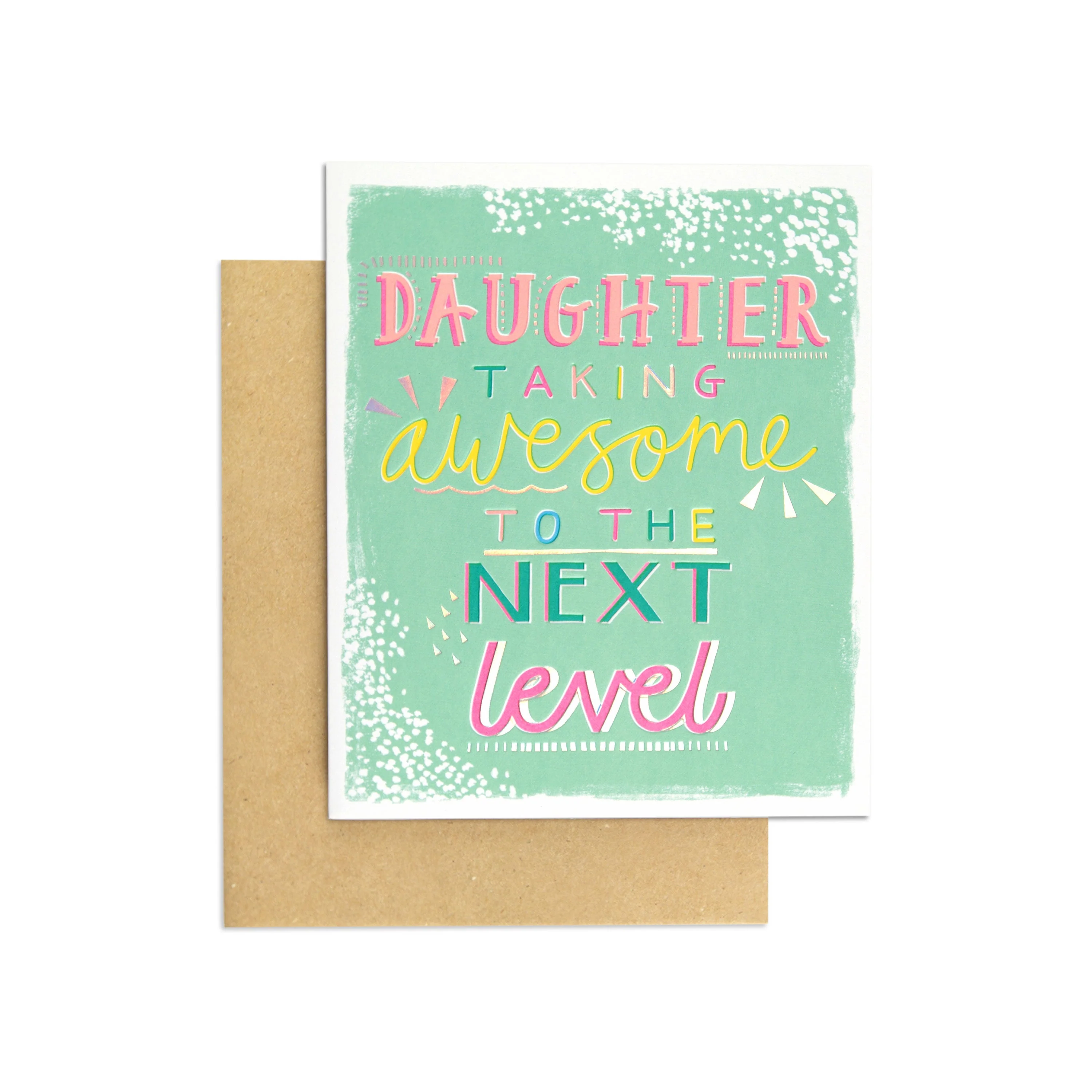 Typically Cool Bright Birthday Card for Daughter - Image 3