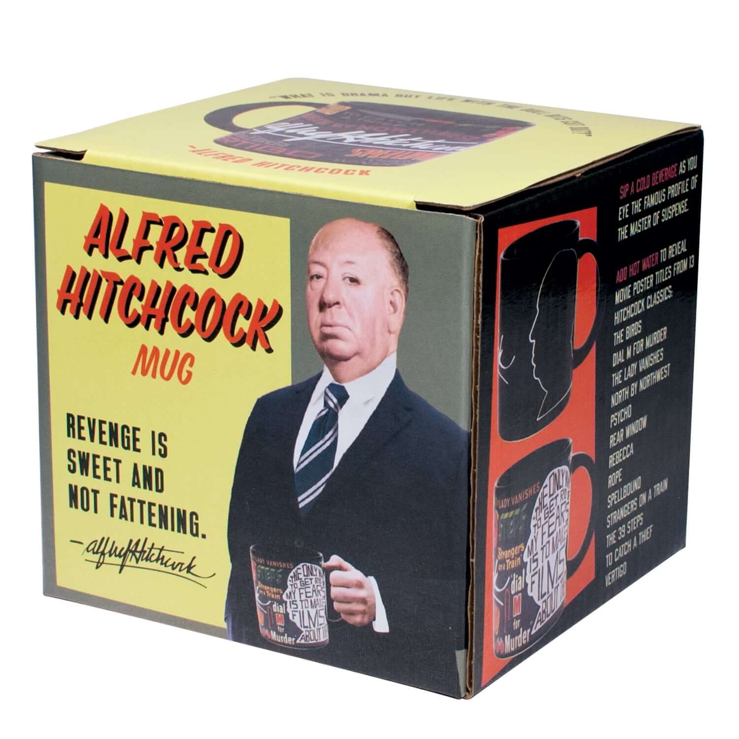 Unemployed Philosophers Guild - Alfred Hitchcock Mug - Image 3