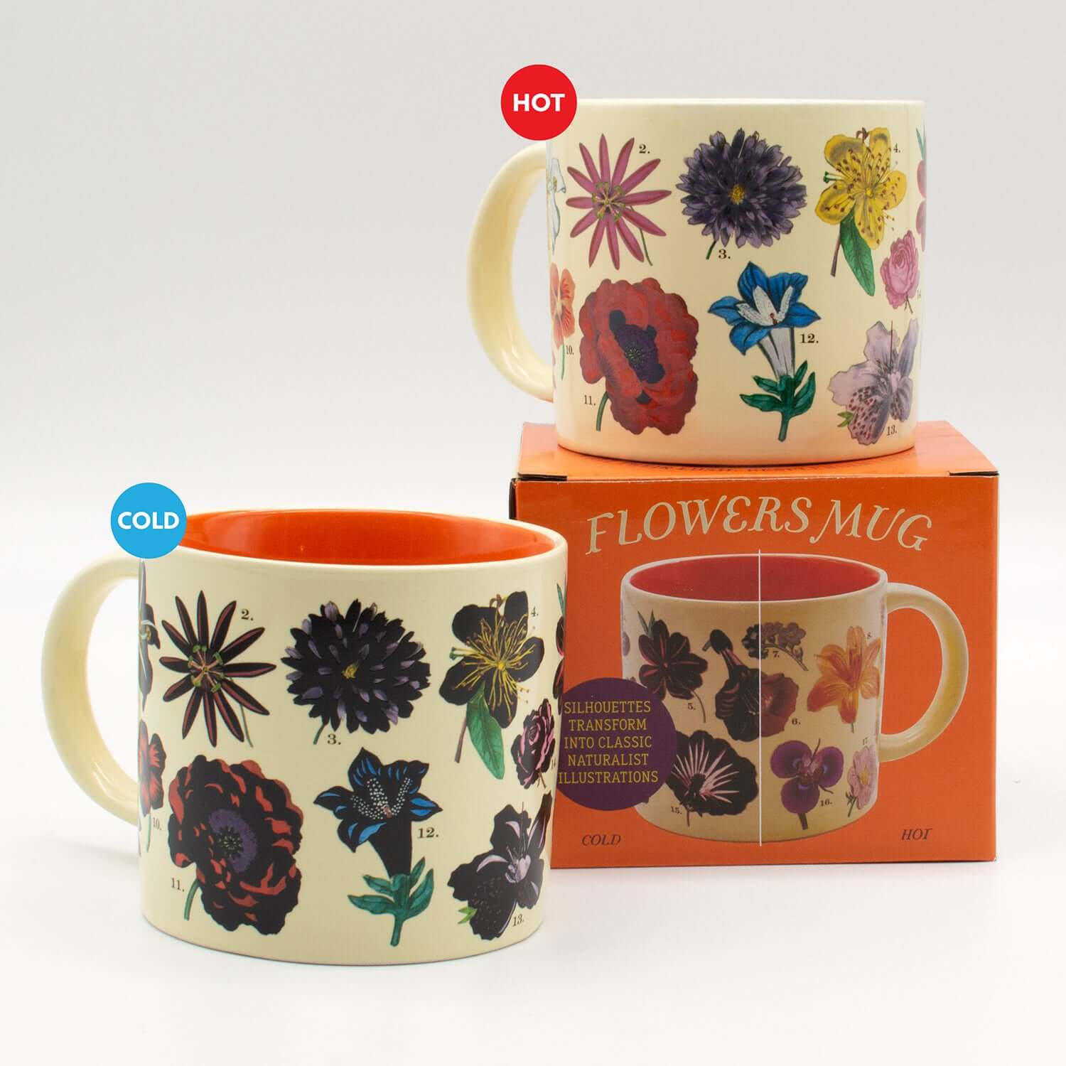 Unemployed Philosophers Guild - Flowers Mug - Image 3