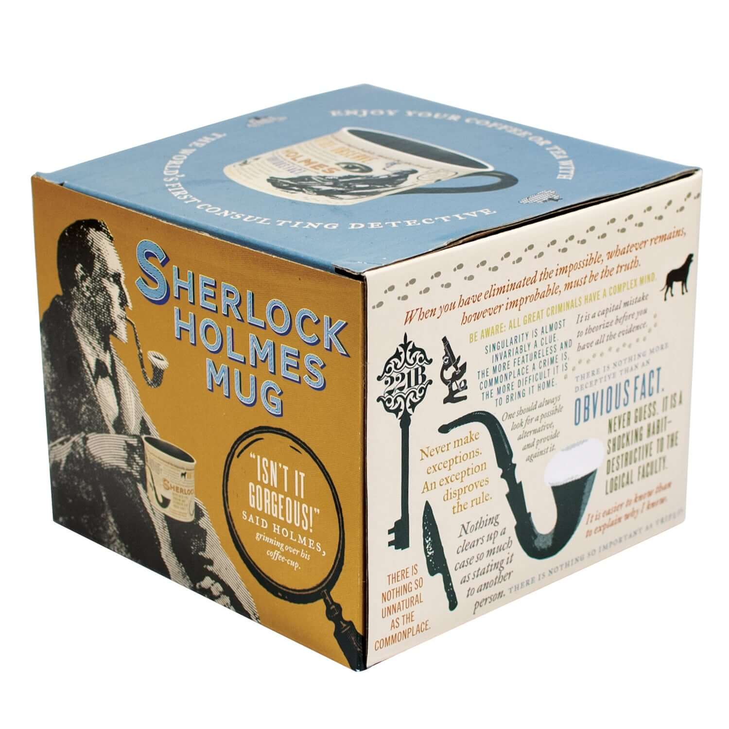 Unemployed Philosophers Guild - Sherlock Holmes Mug - Image 2