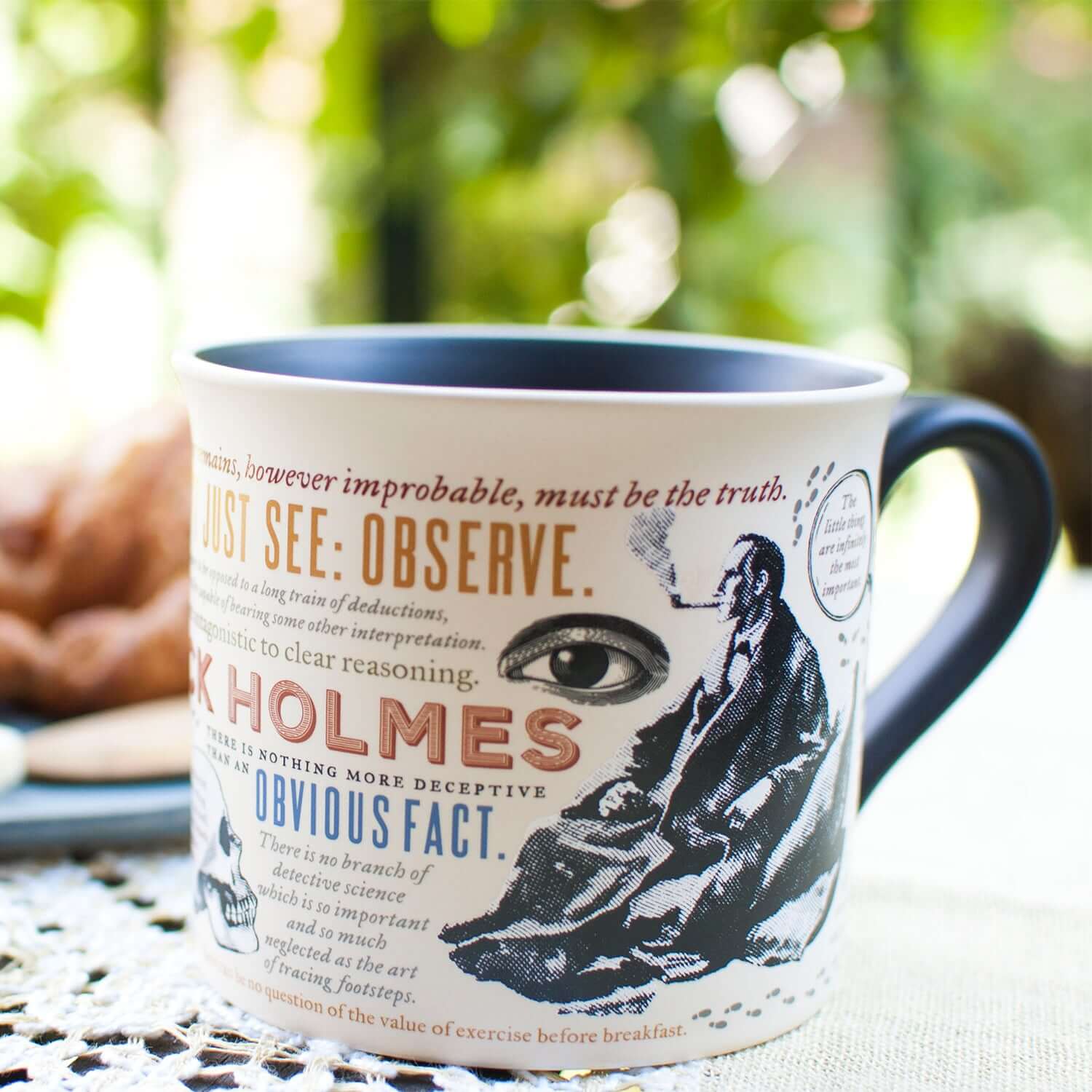 Unemployed Philosophers Guild - Sherlock Holmes Mug - Image 3