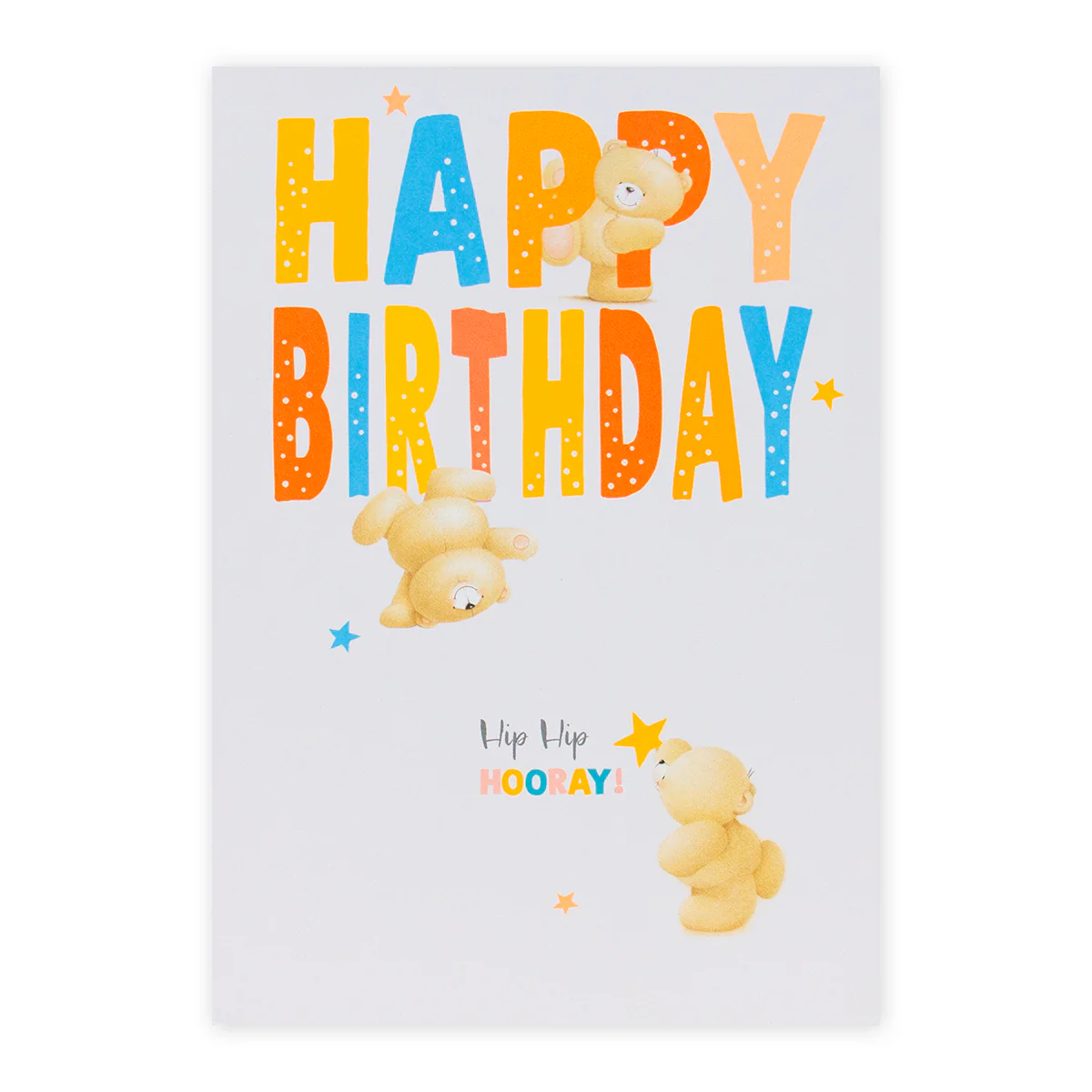 Hallmark Forever Friends Birthday Card - Hip Hip HOORAY!