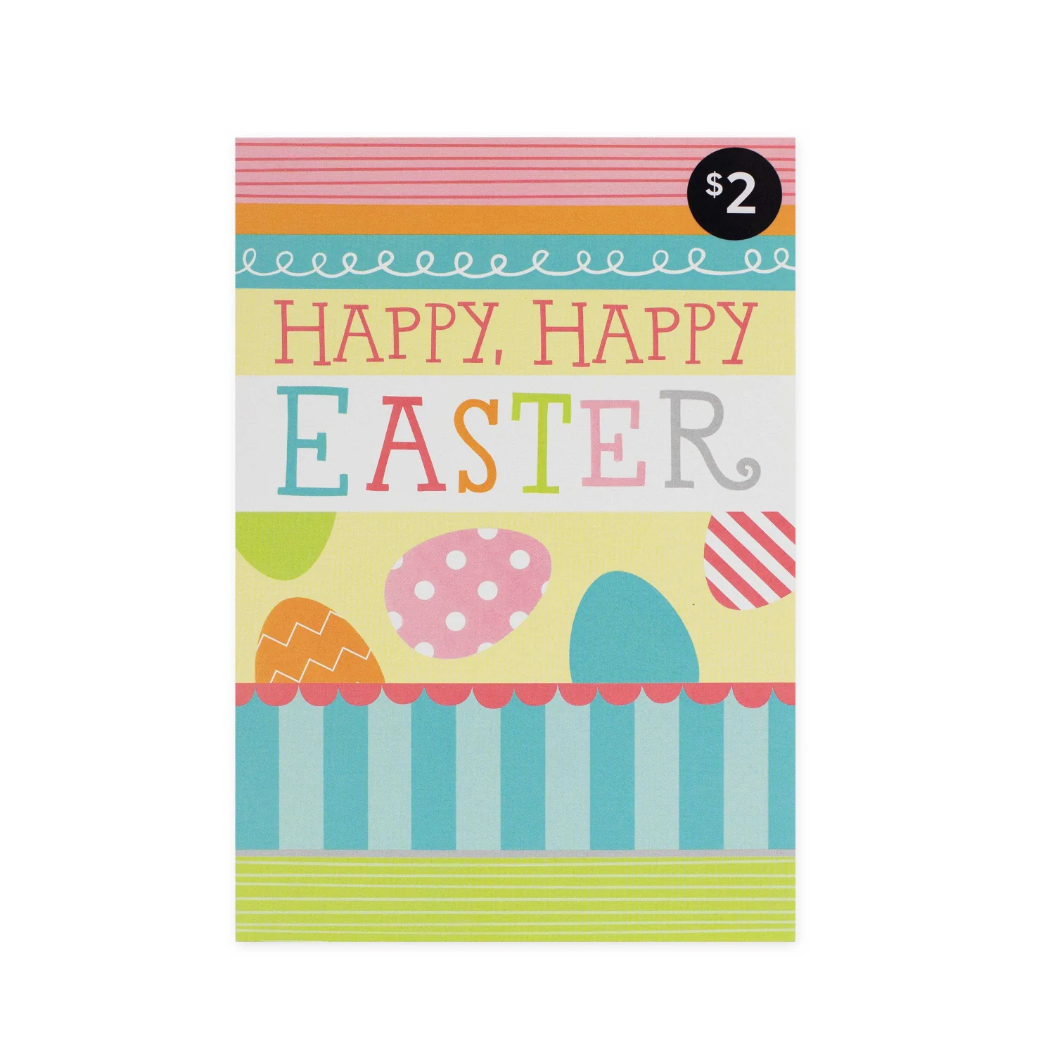 Hallmark Easter Card - Happy Happy Easter