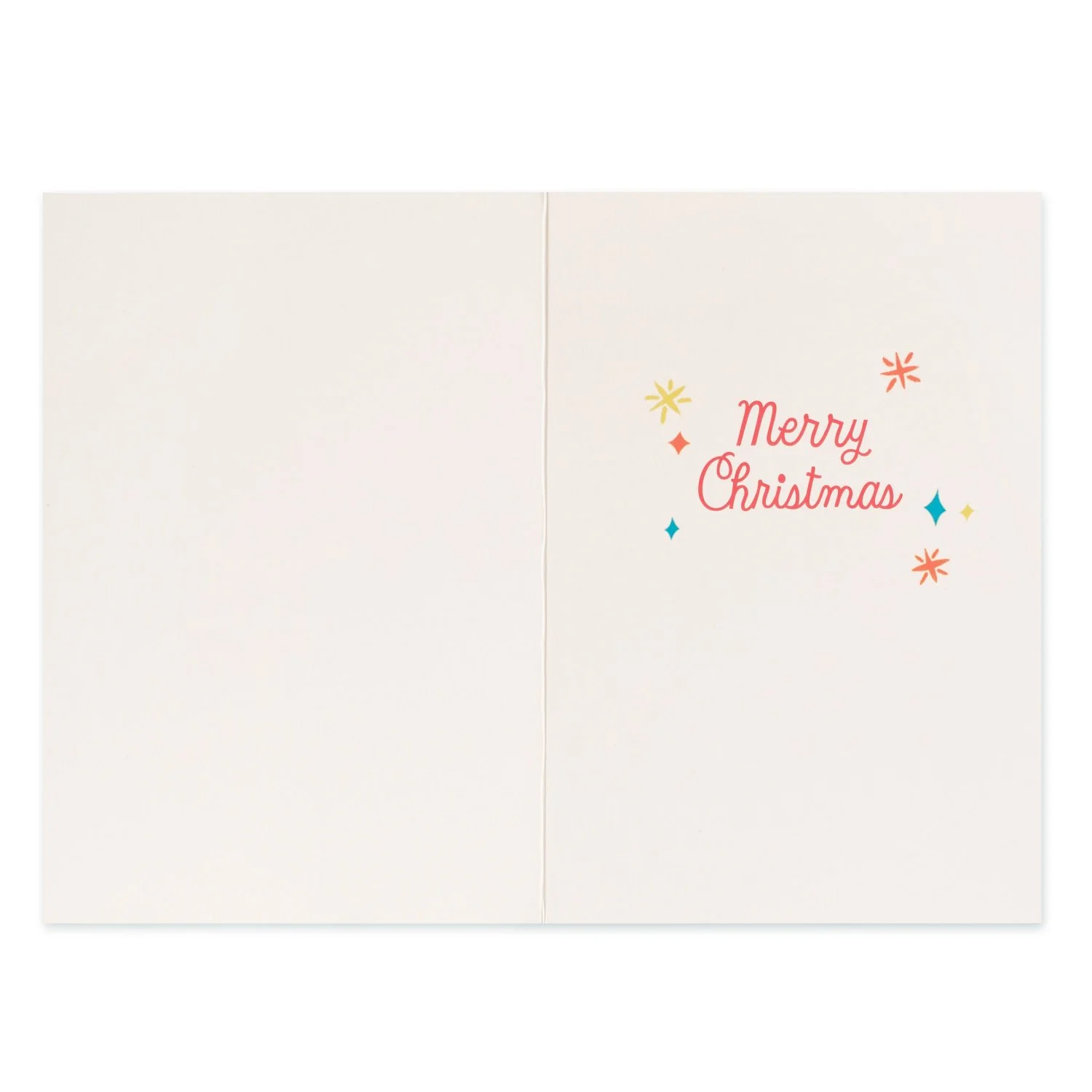 Hallmark Christmas Card - Colourful Tree - Image 2