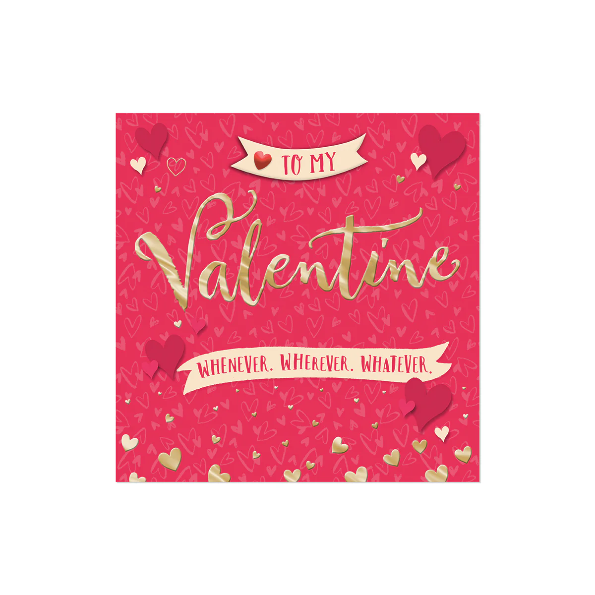 Hallmark Valentine's Day Card - Whenever. Wherever. Whatever.