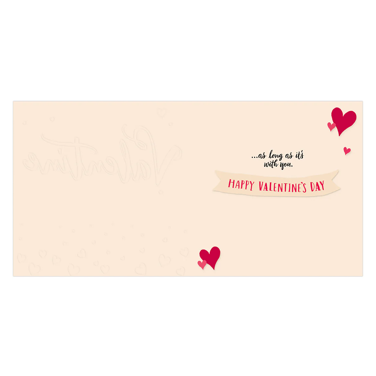 Hallmark Valentine's Day Card - Whenever. Wherever. Whatever. - Image 2
