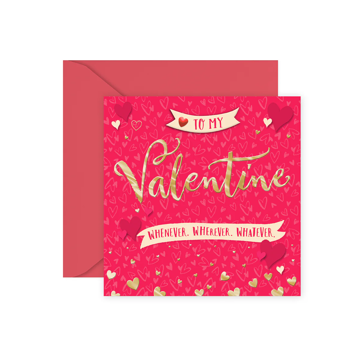 Hallmark Valentine's Day Card - Whenever. Wherever. Whatever. - Image 3