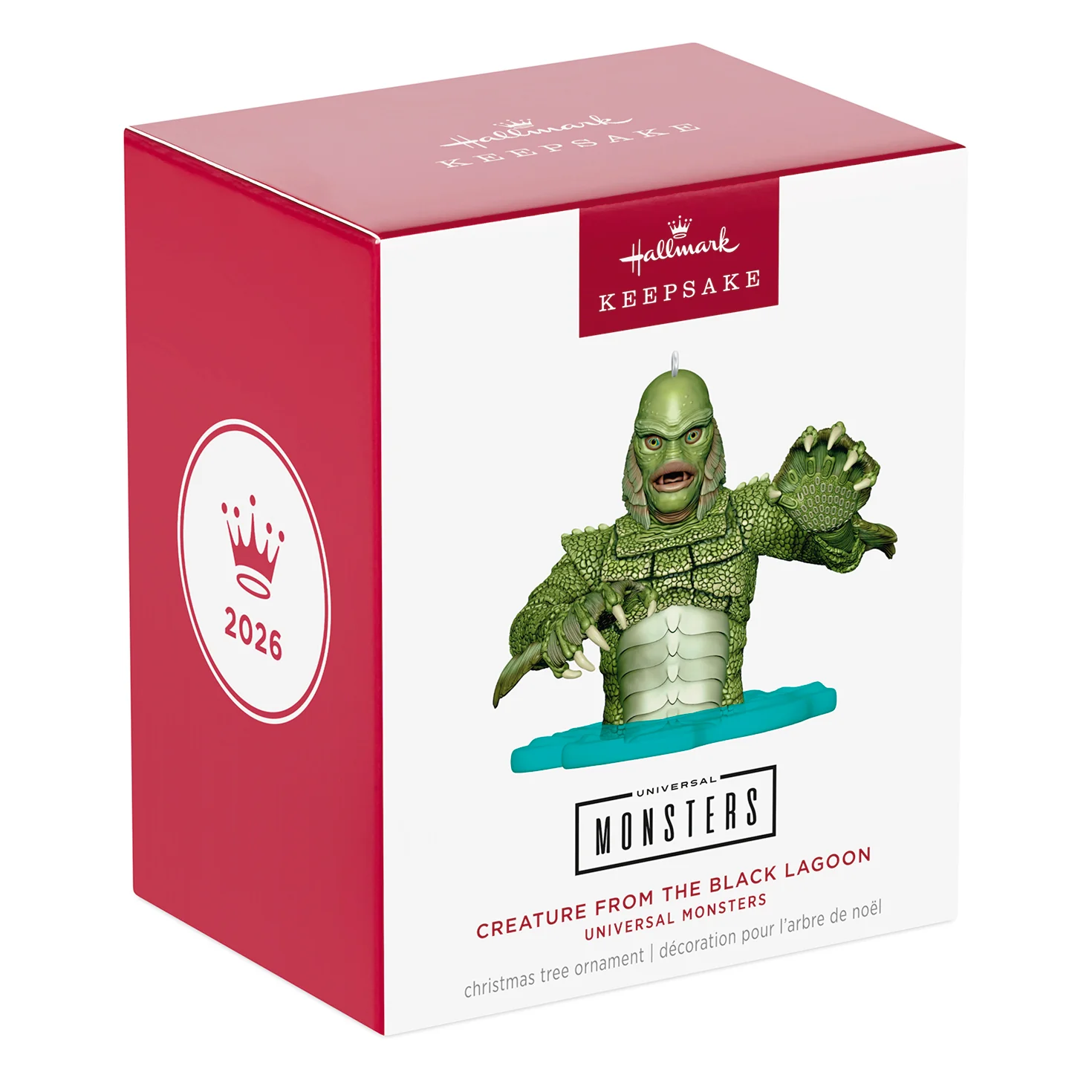 Universal Monsters Creature from the Black Lagoon — 2026 Hallmark Keepsake Christmas Ornament - Image 7