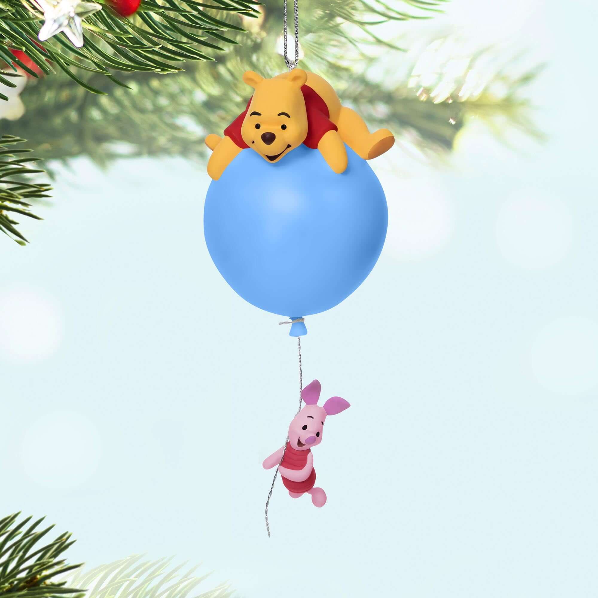 Disney, Winnie the Pooh: Up for Adventure Ornament With Light — 2025 Hallmark Keepsake Christmas Ornament - Image 2
