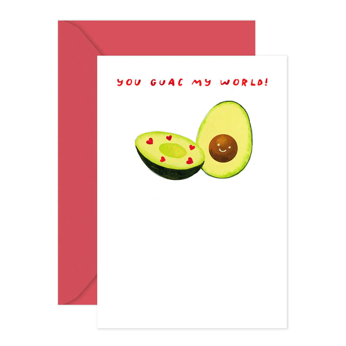 Hallmark Valentine's Day Card - Guac My World - Image 3