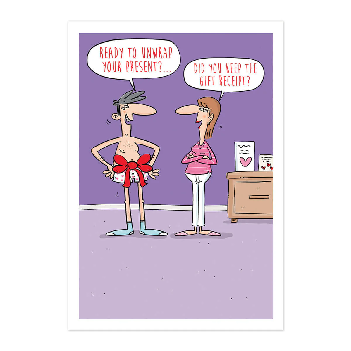 Hallmark Valentine's Day Card - Gift Receipt