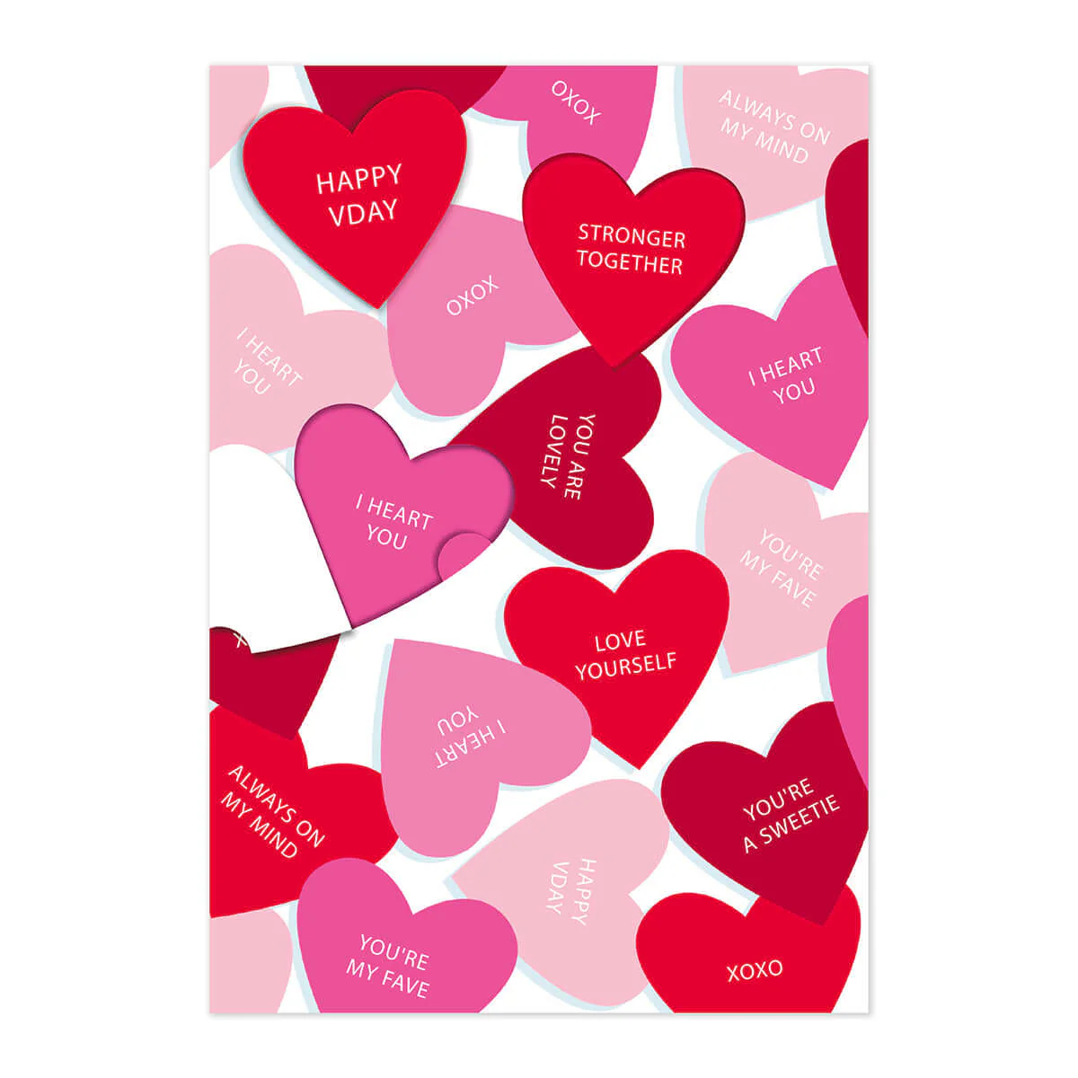 Hallmark Valentine's Day Card - Stronger Together