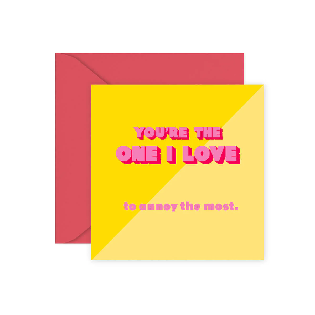 Hallmark Valentine's Day Card - Love (To Annoy) - Image 3