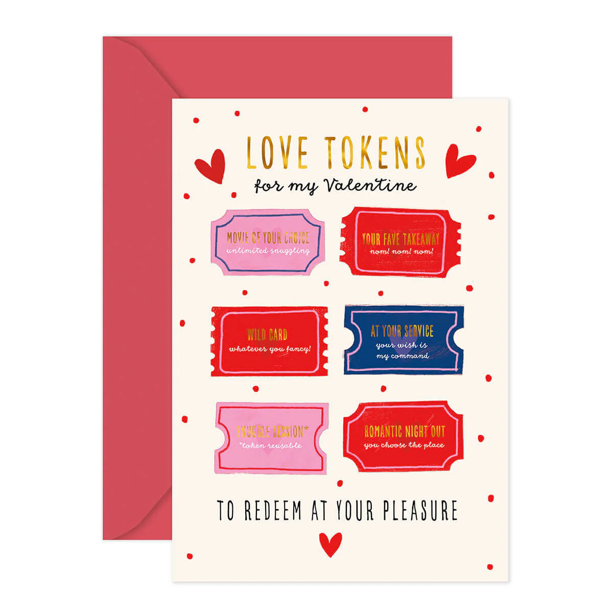 Hallmark Valentine's Day Card - Love Tokens - Image 3