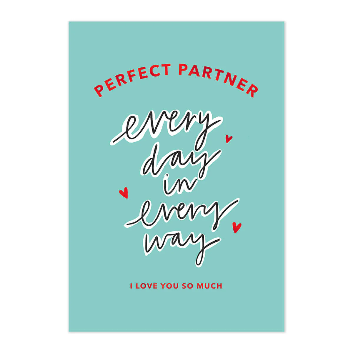 Hallmark Valentine's Day Card - Perfect Partner